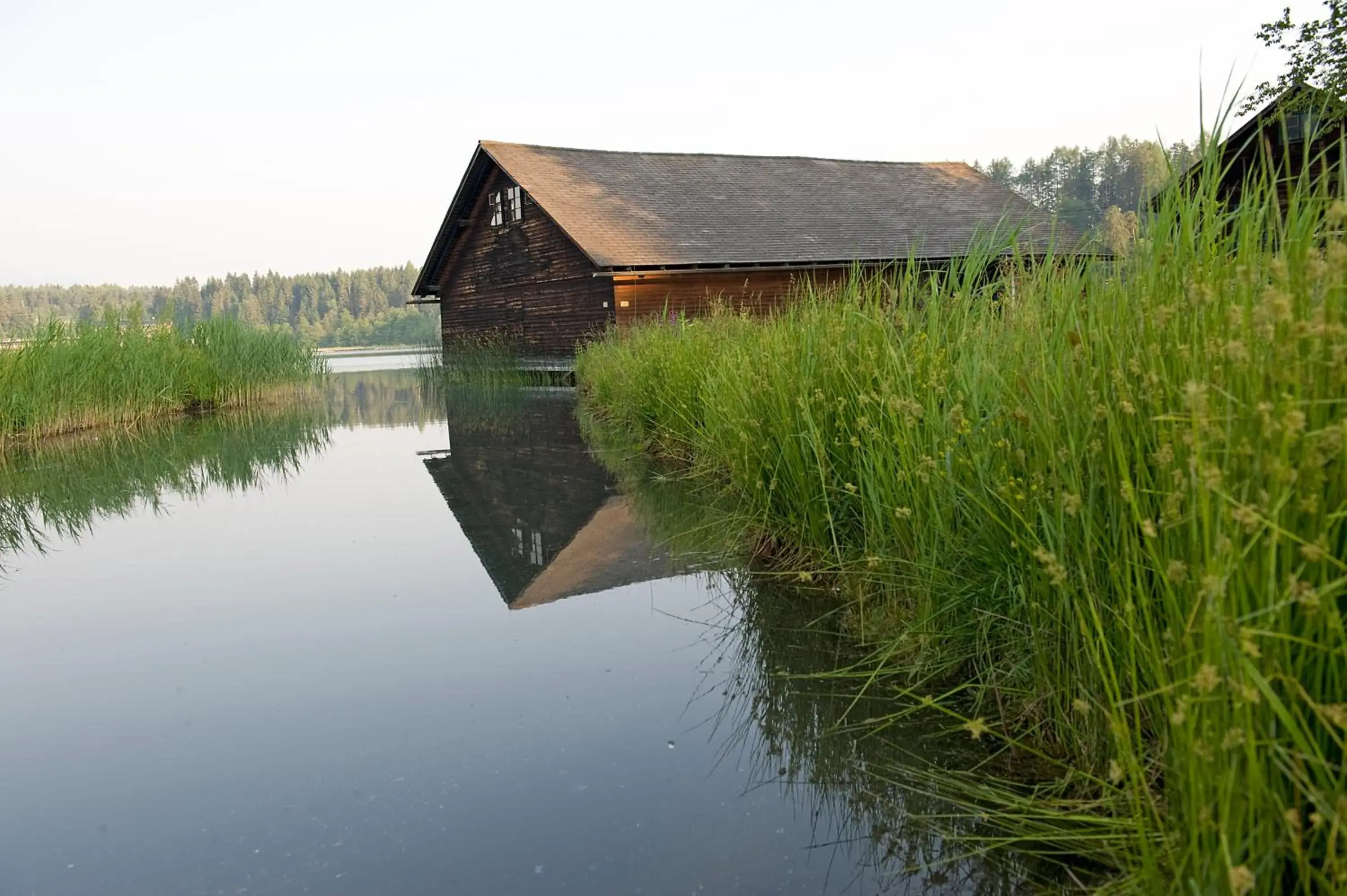 View (from property/room), Property Building in Inselhotel Faakersee