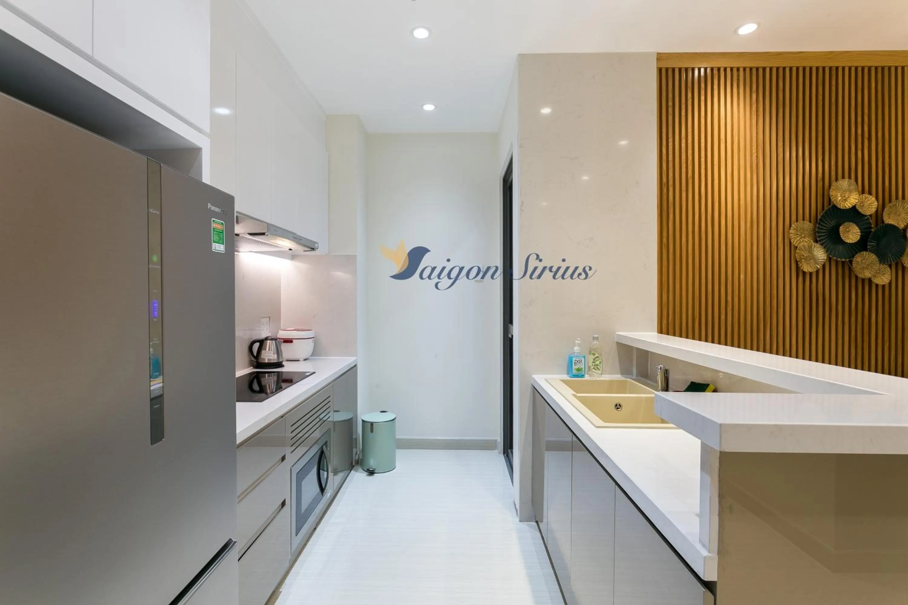 Kitchen or kitchenette in Saigon Sirius