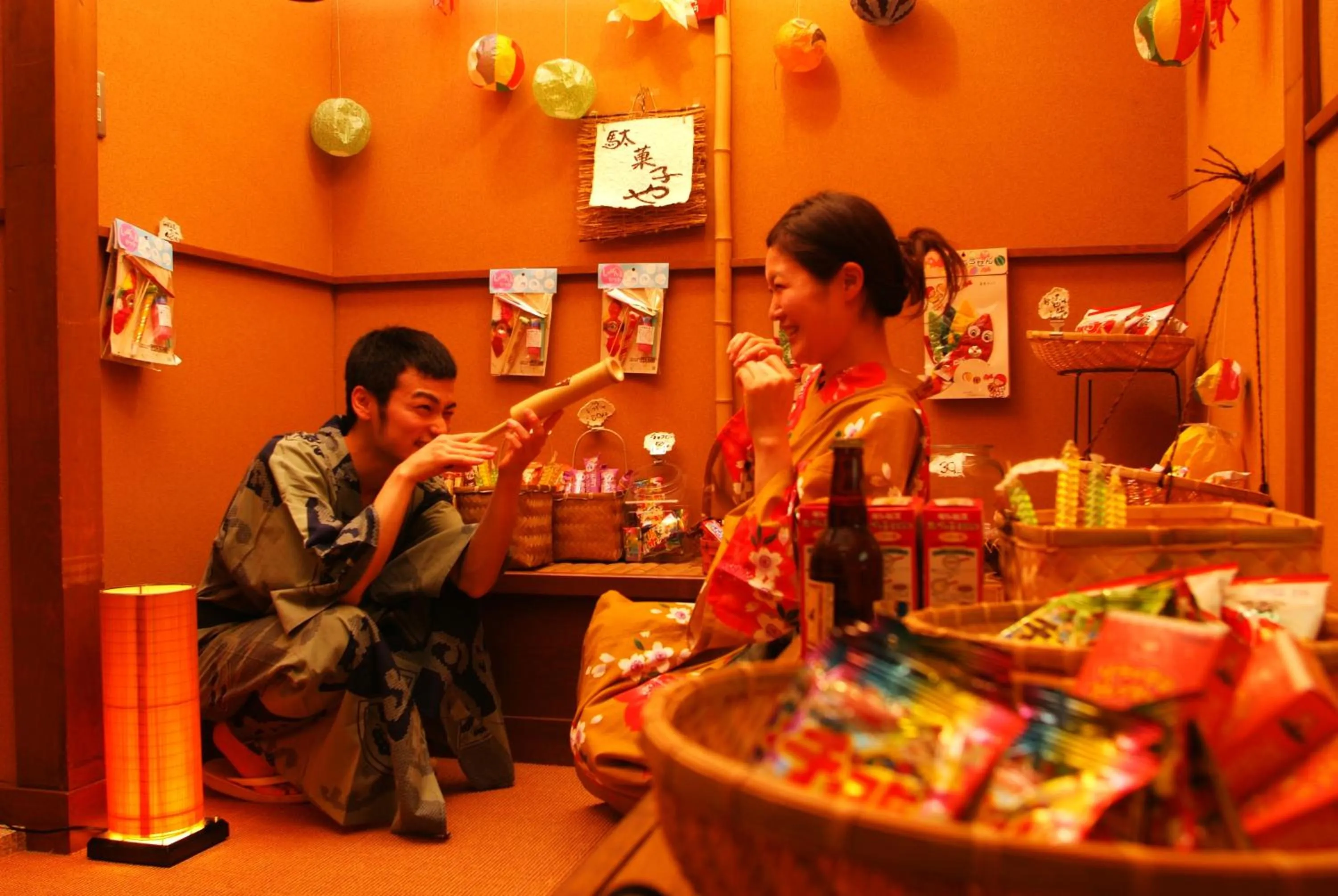 group of guests in Ichiboukan