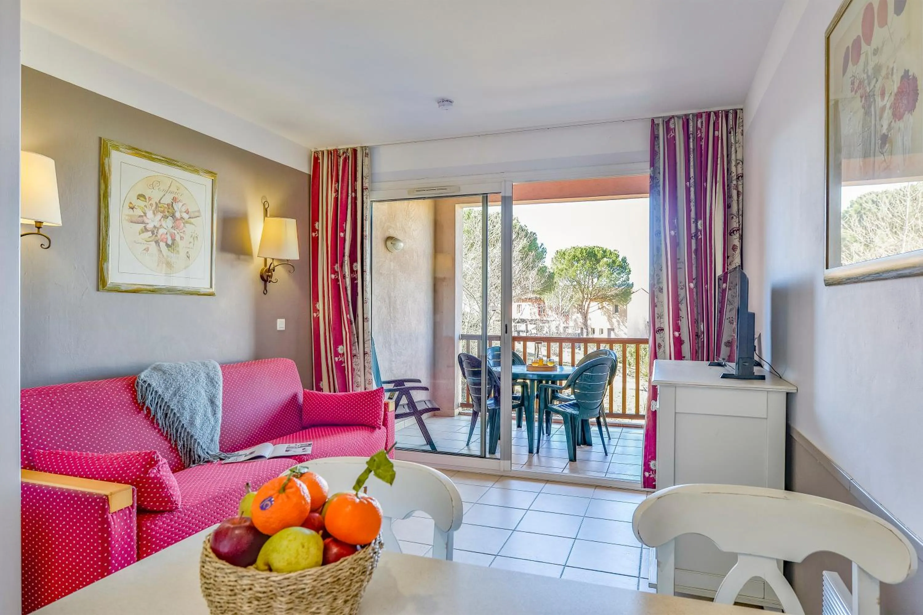 Living room in Village Pierre & Vacances Le Rouret