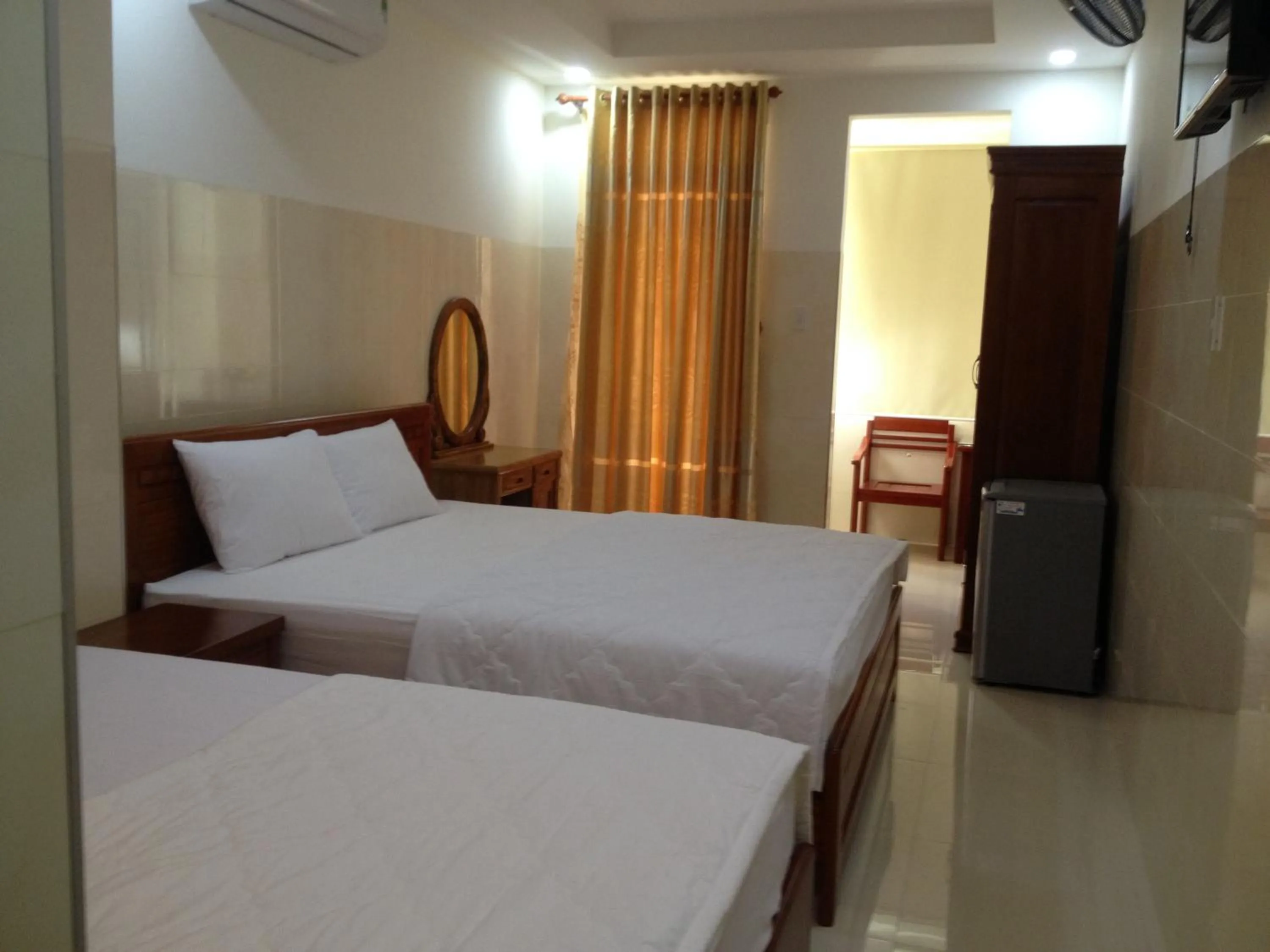 Bed in DUY HUY hotel & apartment
