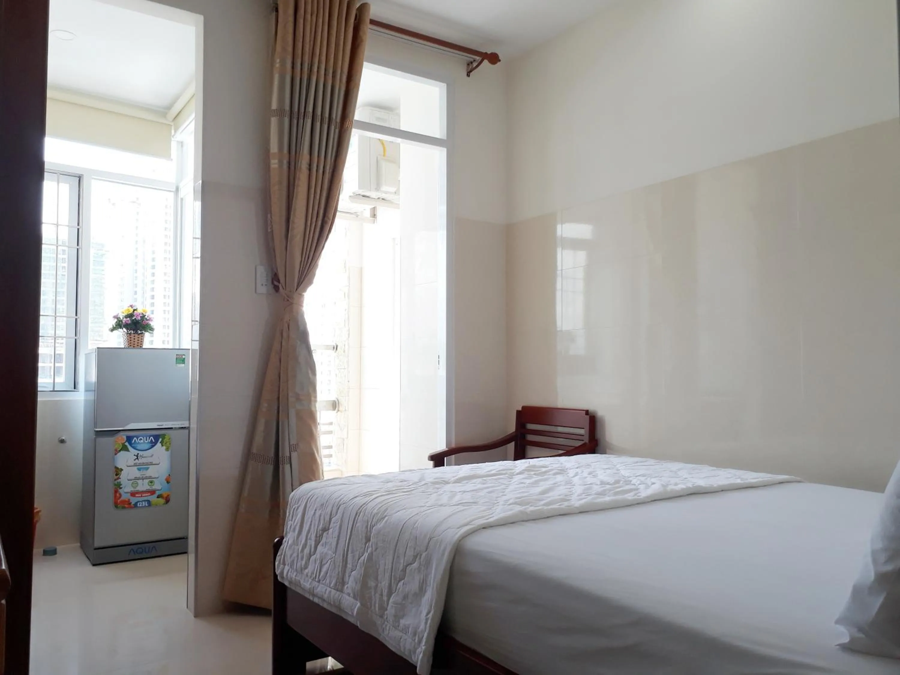 Bed in DUY HUY hotel & apartment