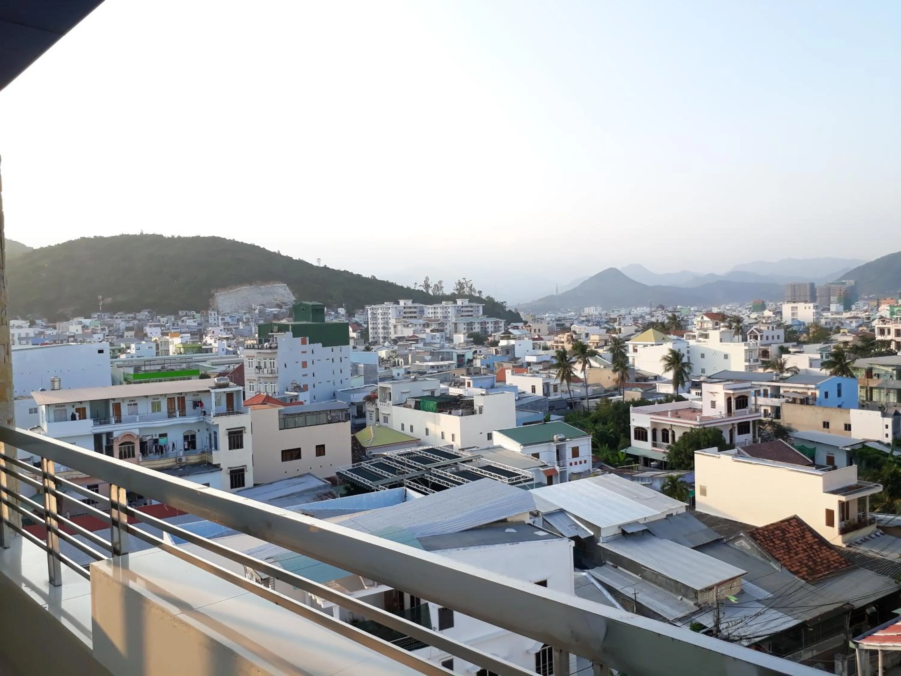 City view in DUY HUY hotel & apartment
