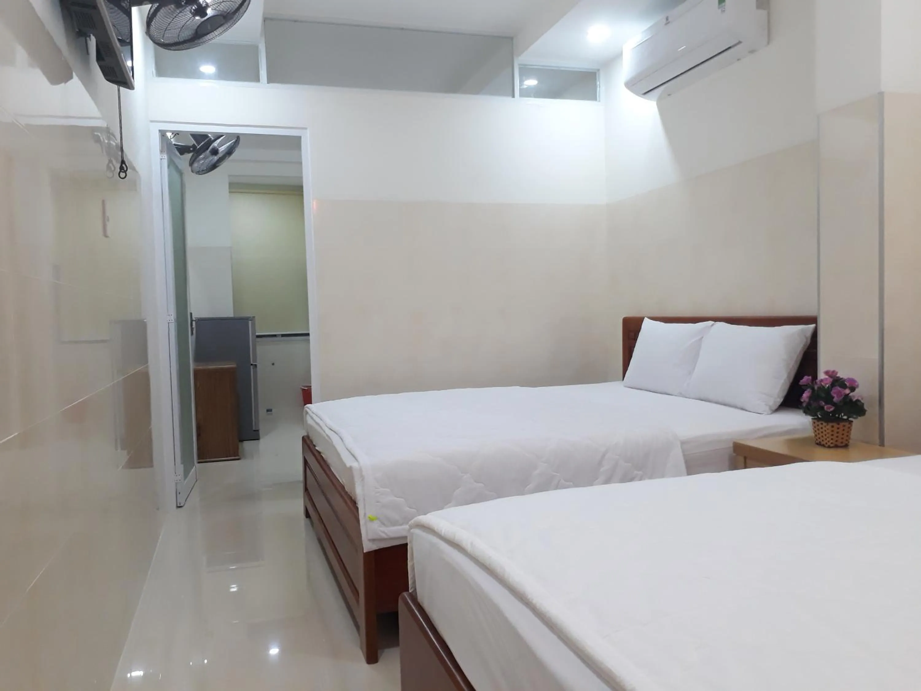 Bed in DUY HUY hotel & apartment