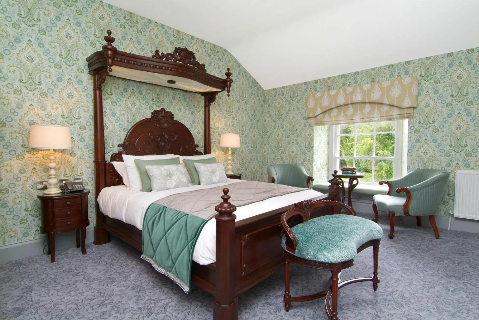 Bed in Rockhill House