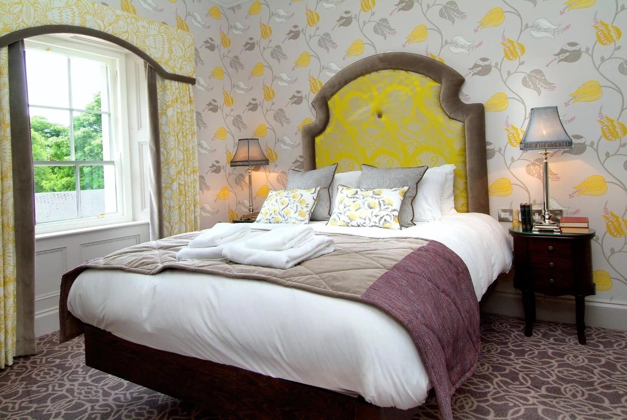 Bed in Rockhill House