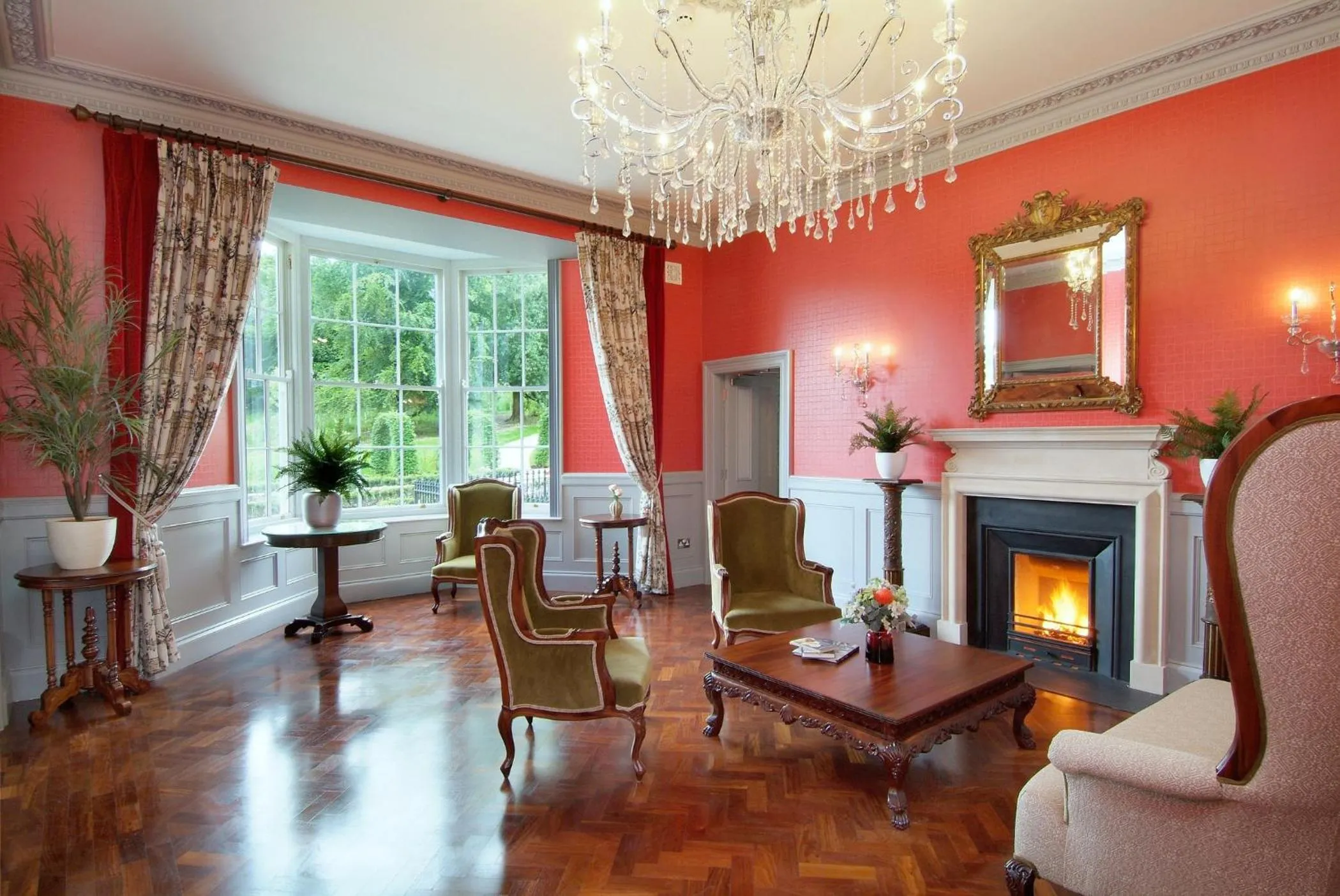 Communal lounge/ TV room in Rockhill House