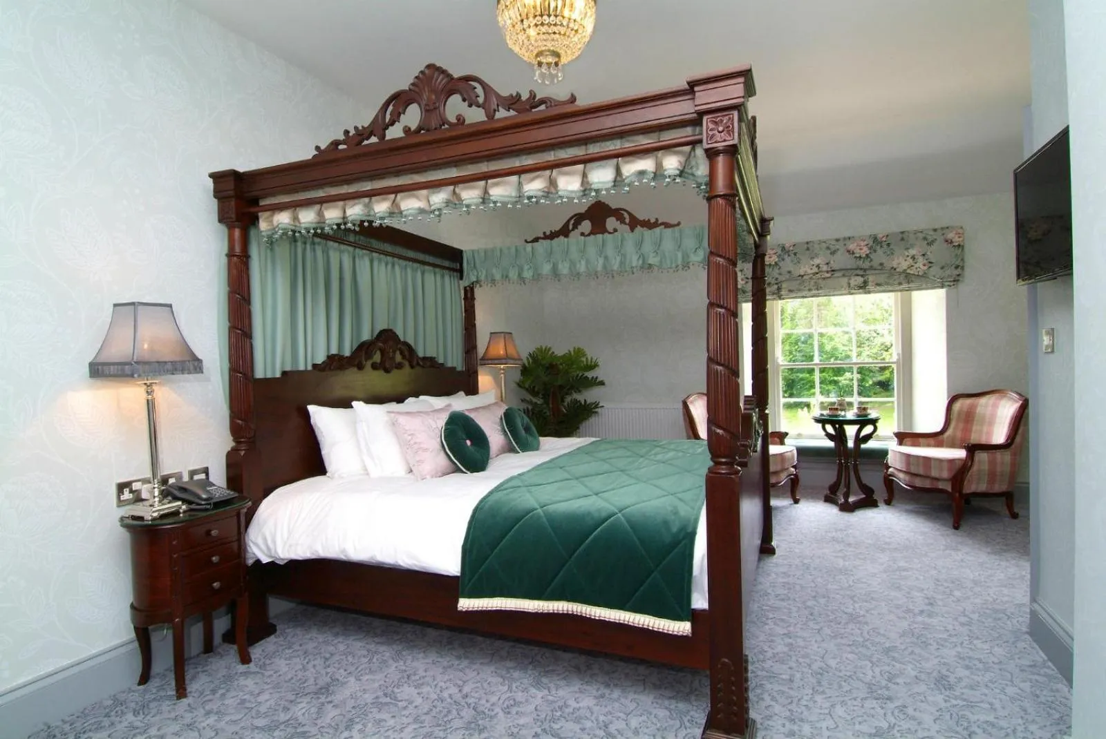 Bed in Rockhill House