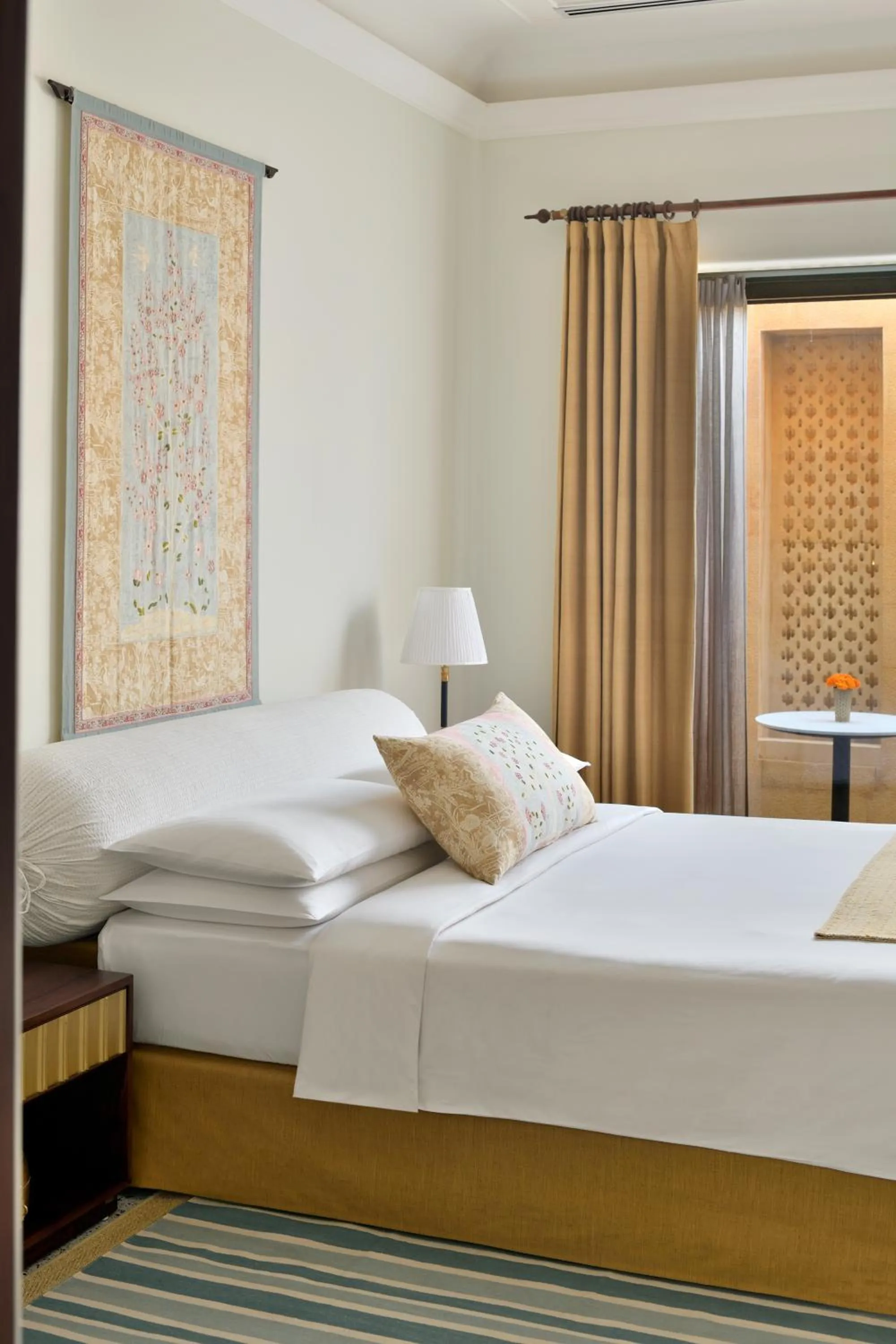 Bed in Suryagarh Jaisalmer