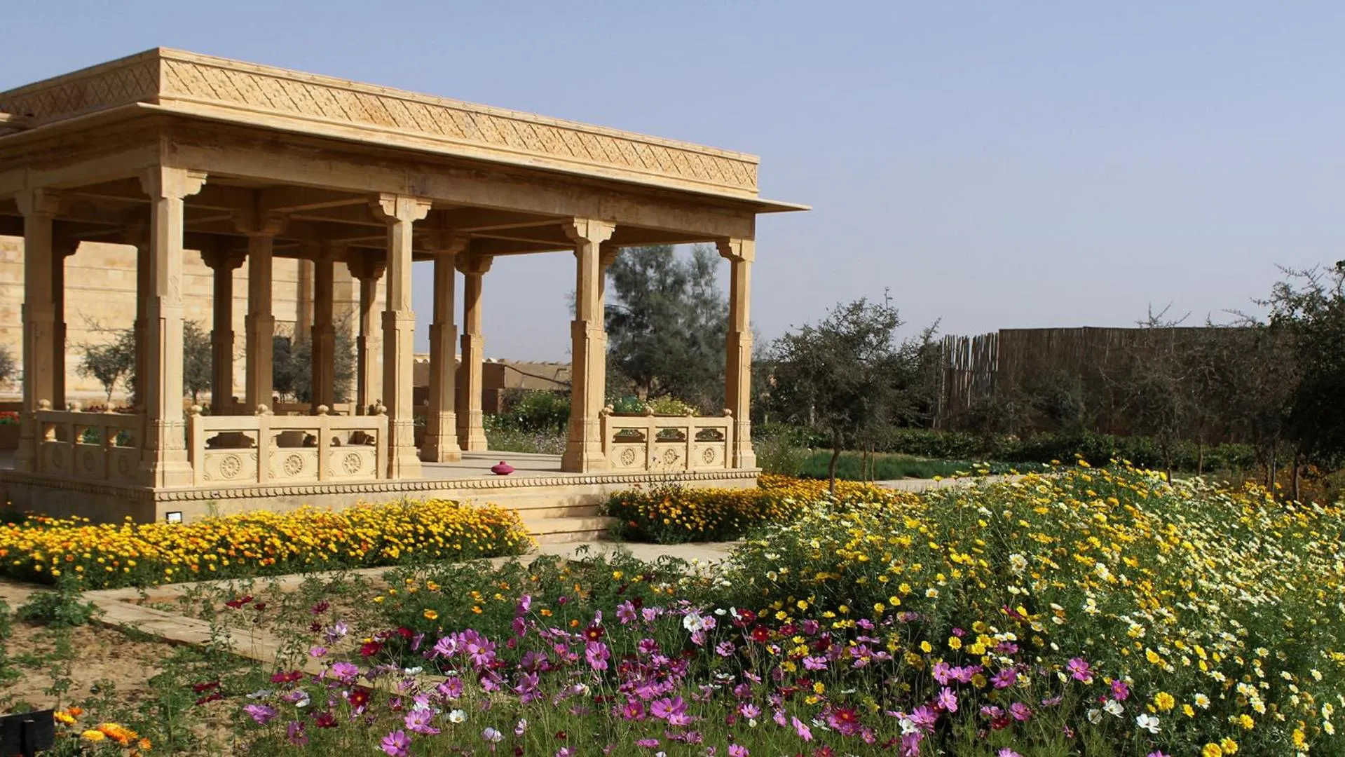 Garden in Suryagarh Jaisalmer