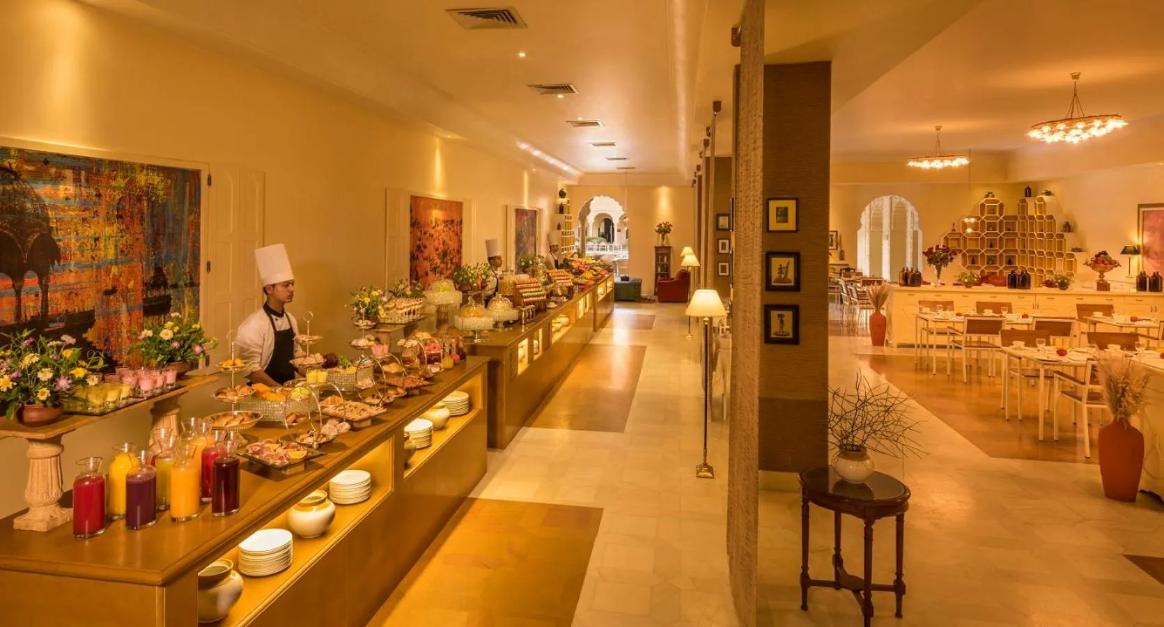 Restaurant/places to eat in Suryagarh Jaisalmer