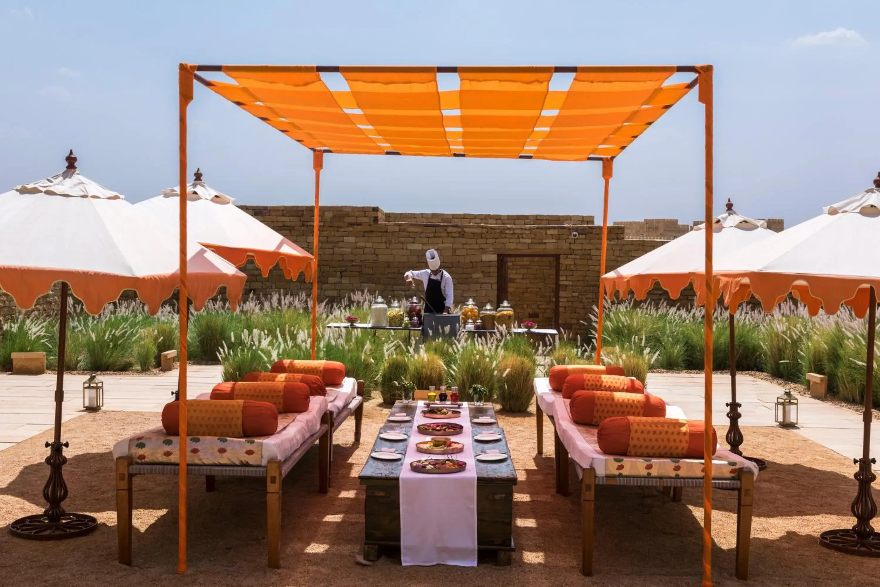 Food and drinks in Suryagarh Jaisalmer Food and drinks in Suryagarh Jaisalmer