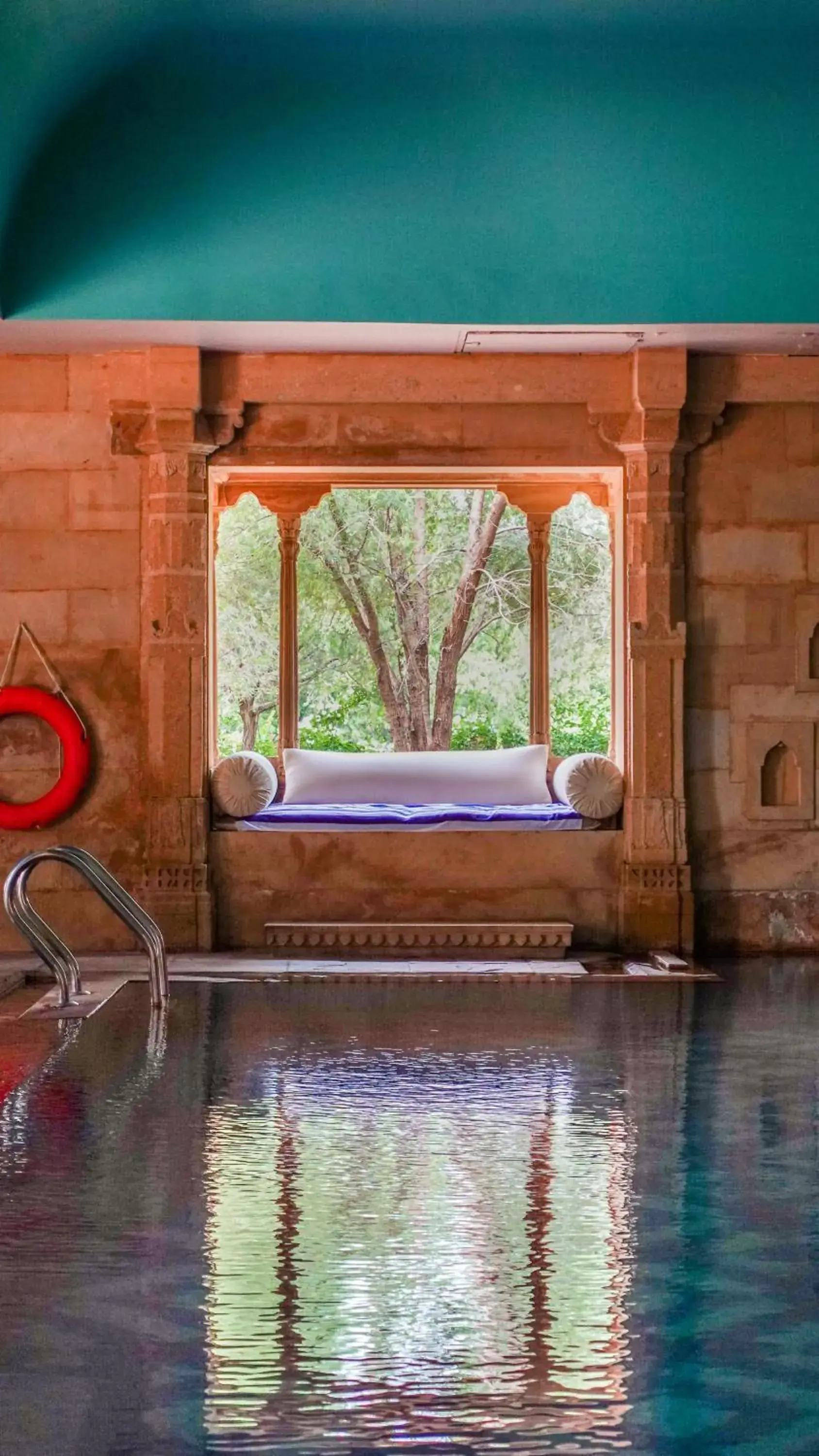 Swimming pool in Suryagarh Jaisalmer Swimming pool in Suryagarh Jaisalmer