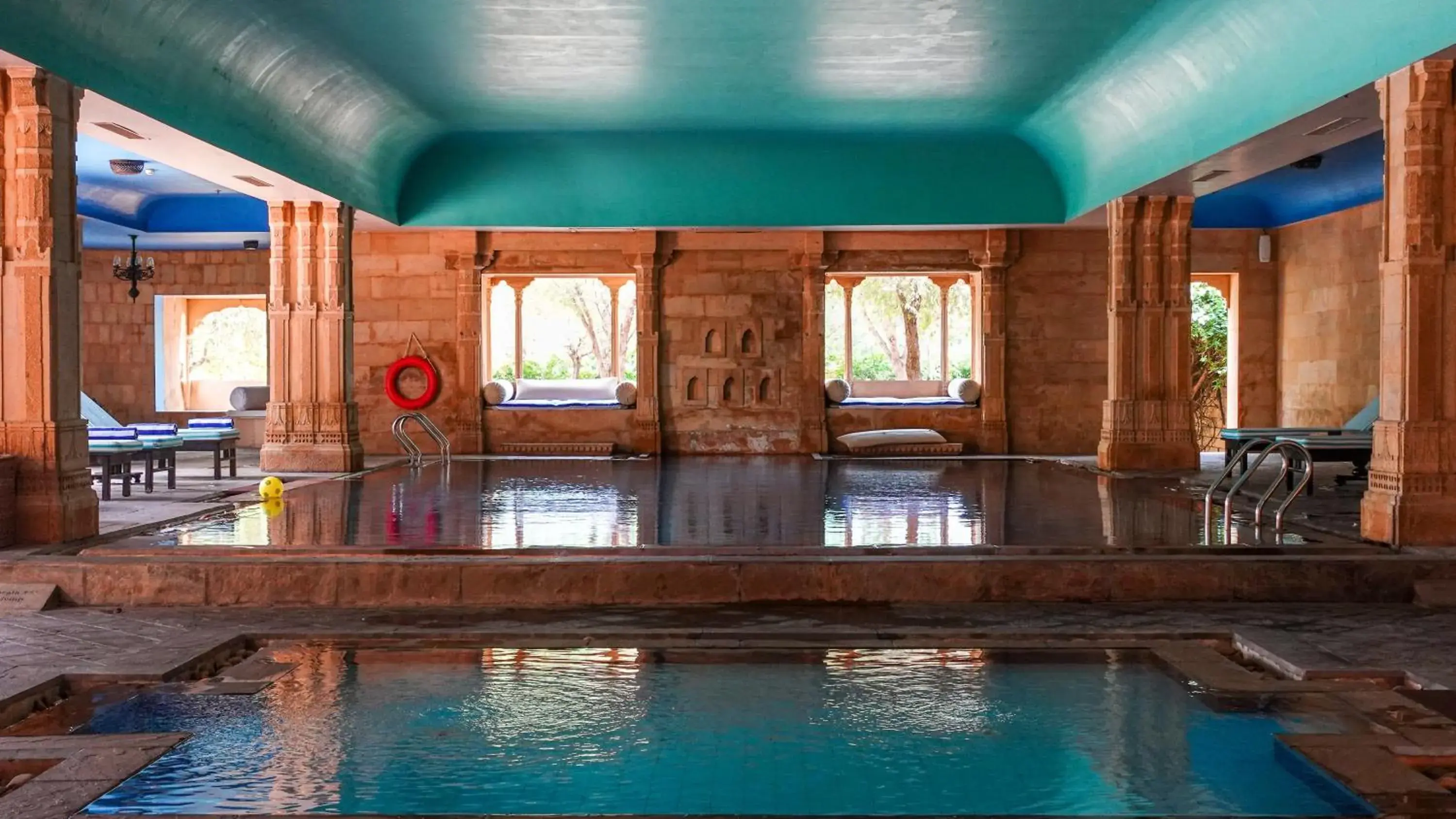 Swimming pool in Suryagarh Jaisalmer Swimming pool in Suryagarh Jaisalmer