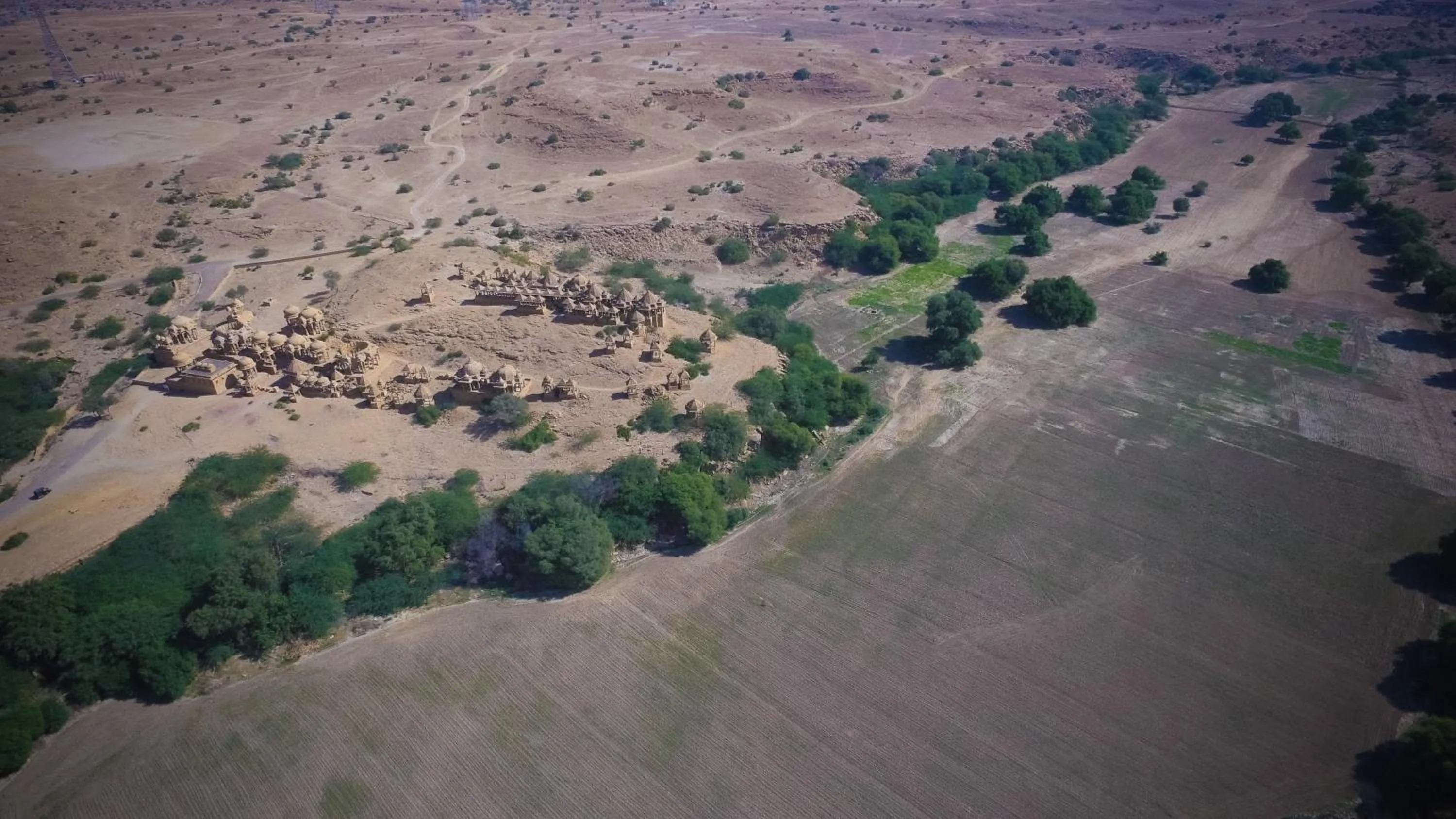 Bird's eye view in Suryagarh Jaisalmer