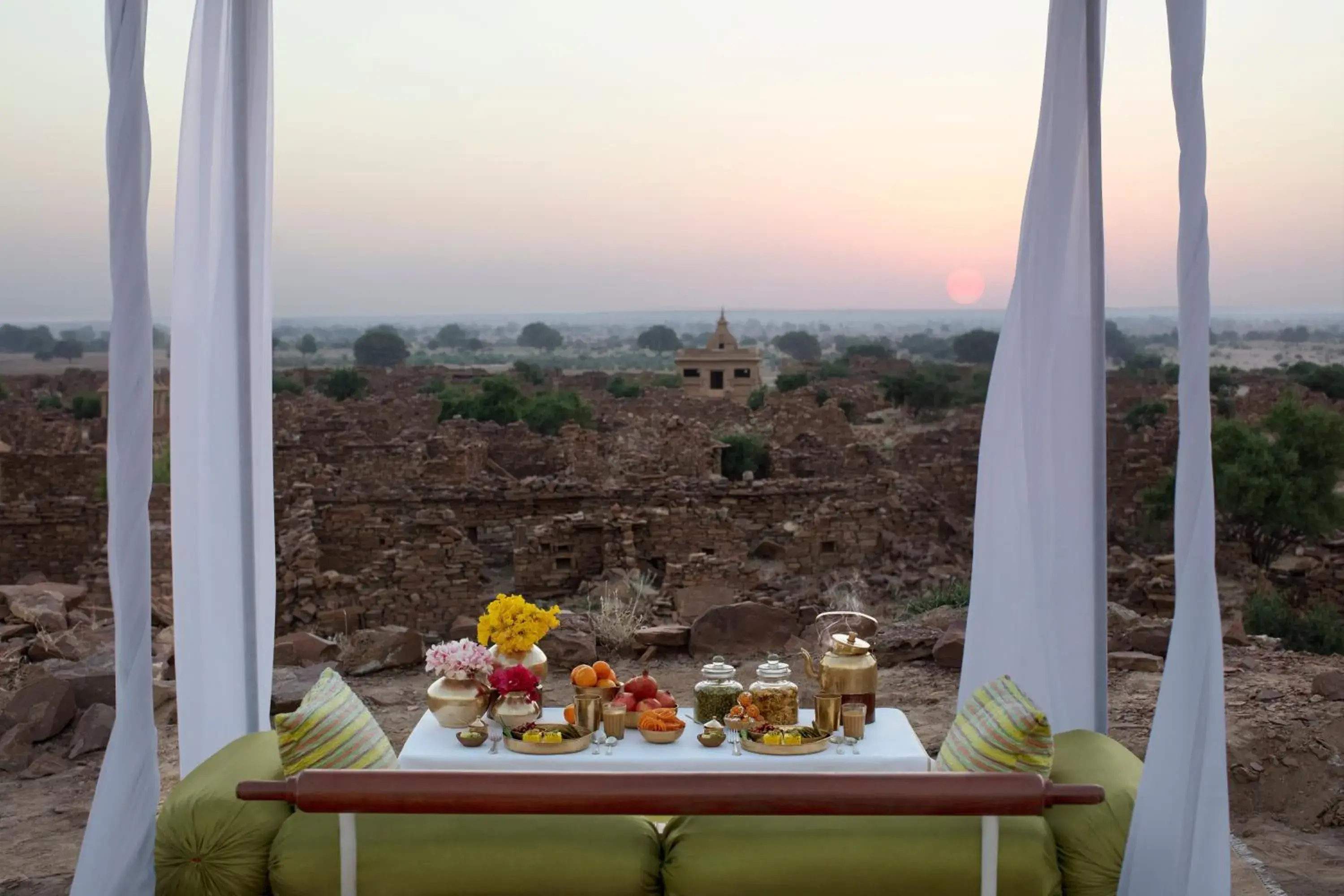 Buffet breakfast in Suryagarh Jaisalmer Buffet breakfast in Suryagarh Jaisalmer