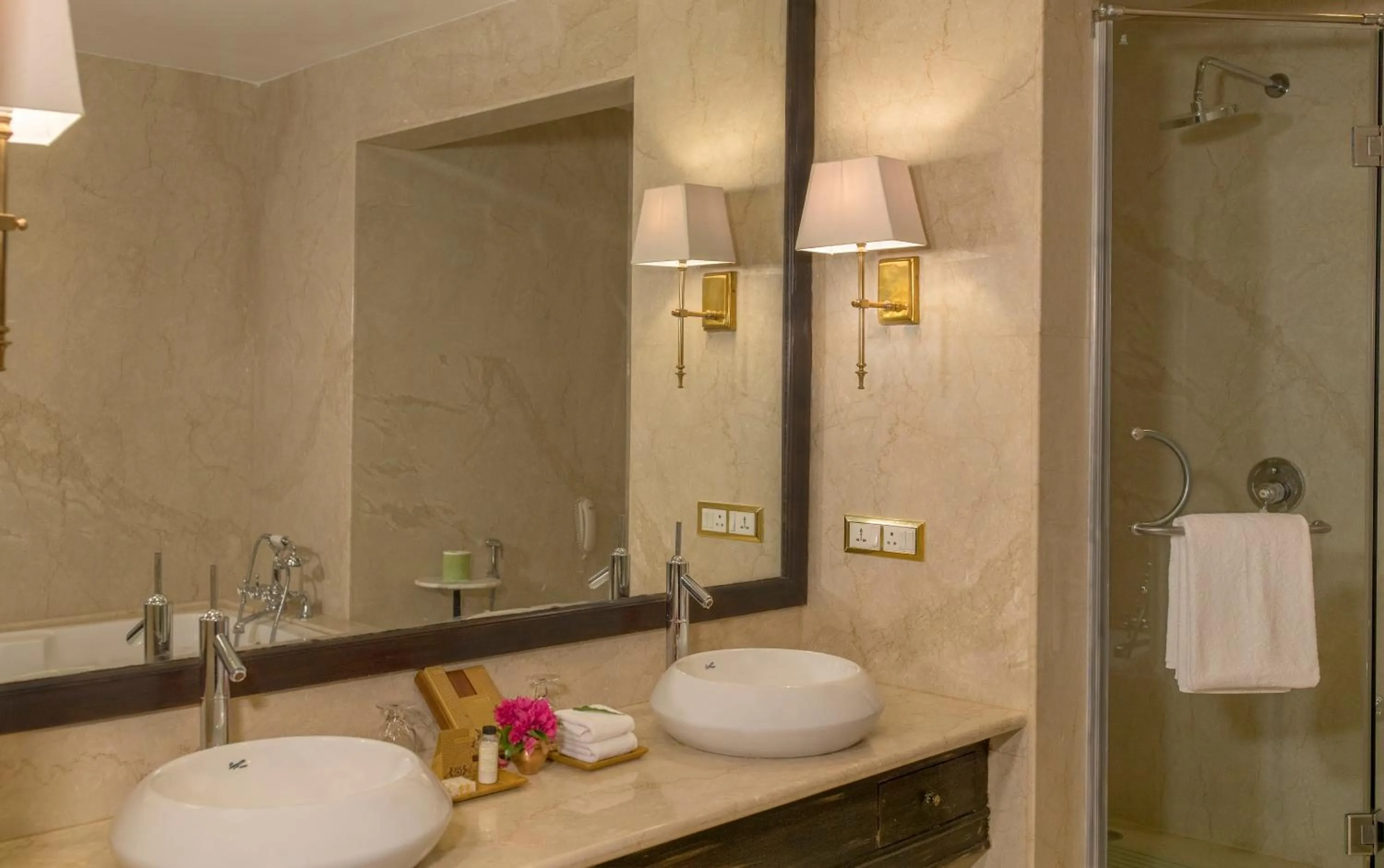 Bathroom in Suryagarh Jaisalmer