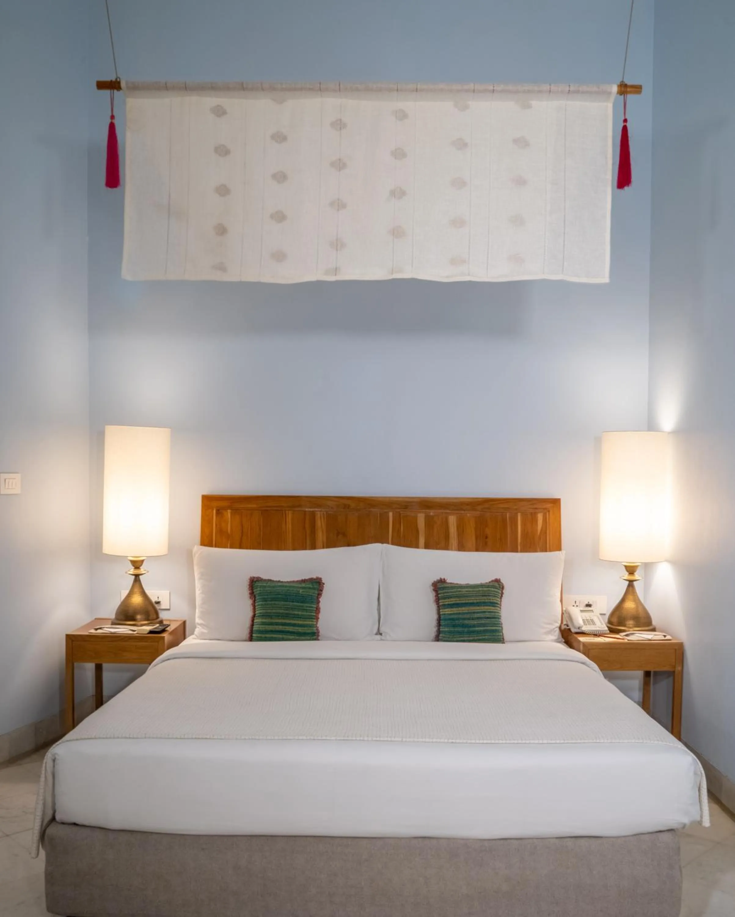 Bed in Suryagarh Jaisalmer