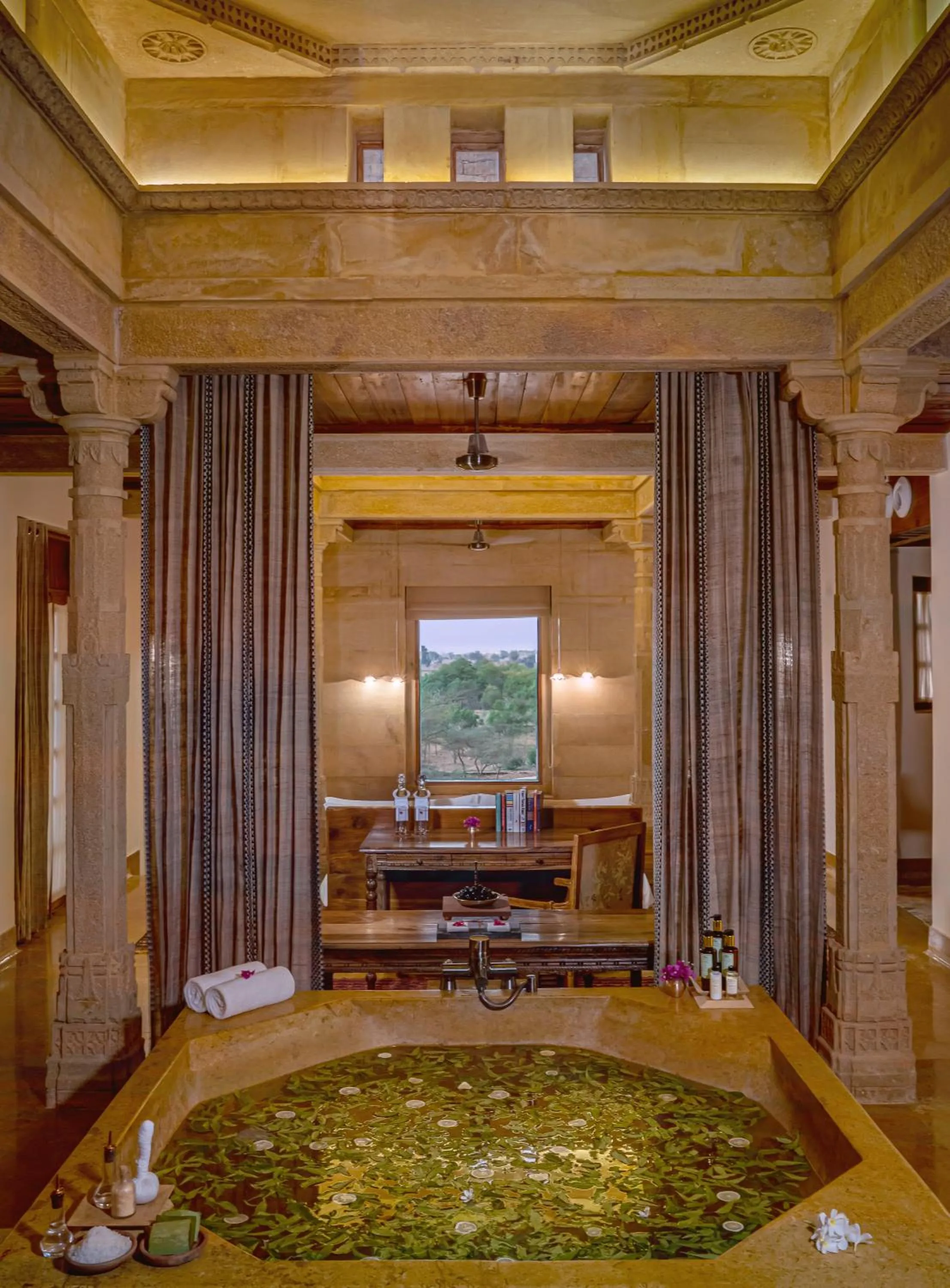 Public Bath in Suryagarh Jaisalmer