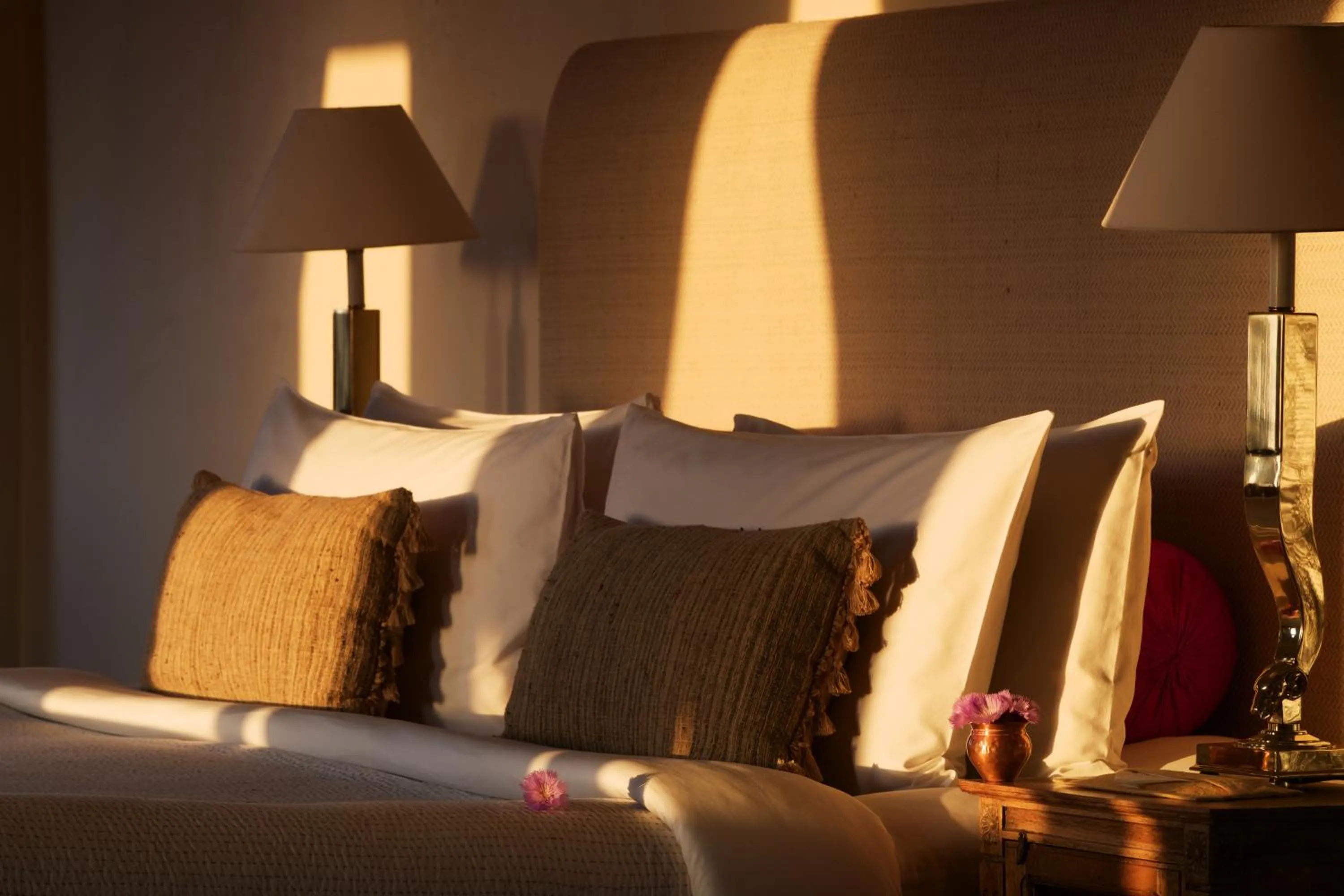 Bed in Suryagarh Jaisalmer