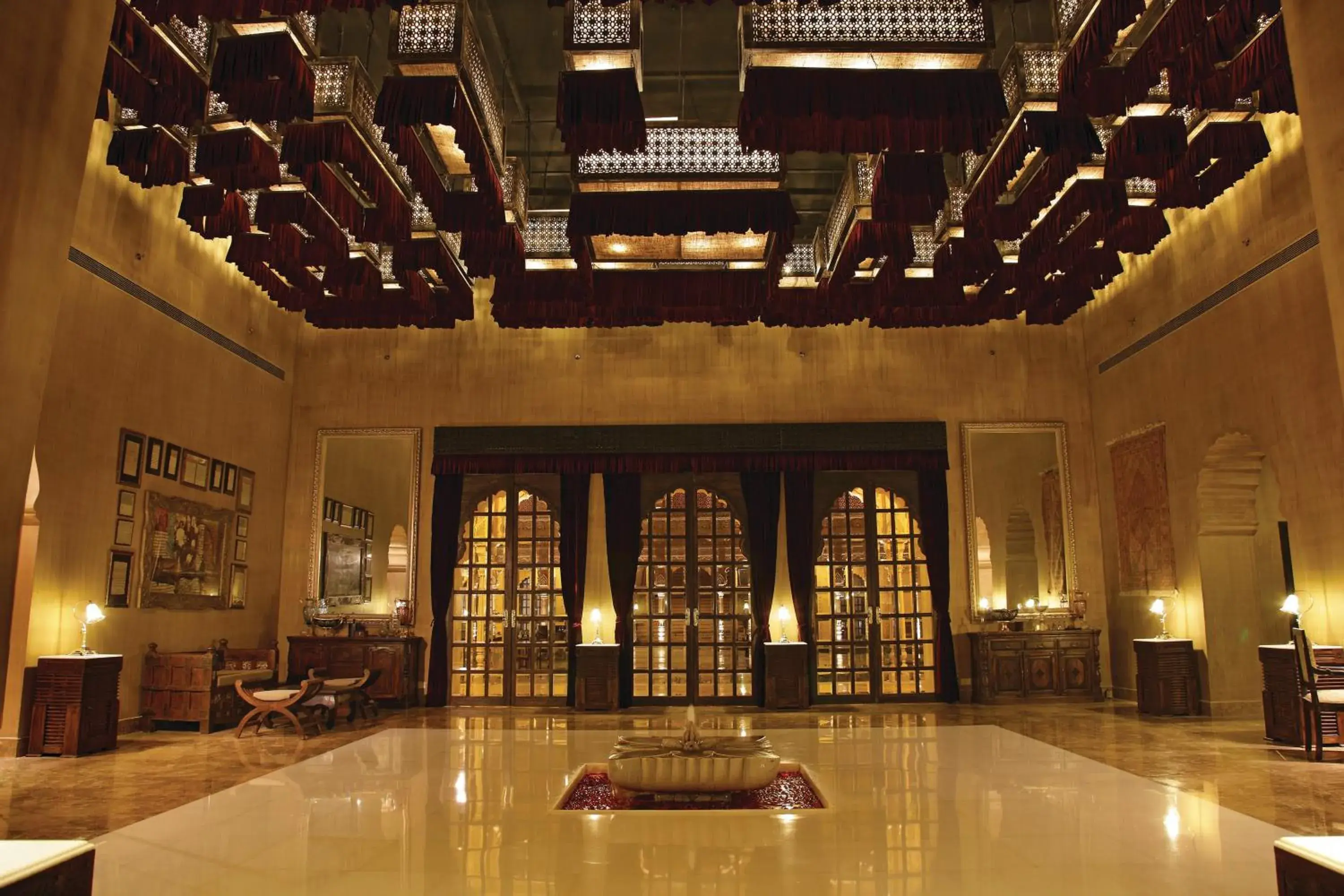 Lobby or reception in Suryagarh Jaisalmer Lobby or reception in Suryagarh Jaisalmer