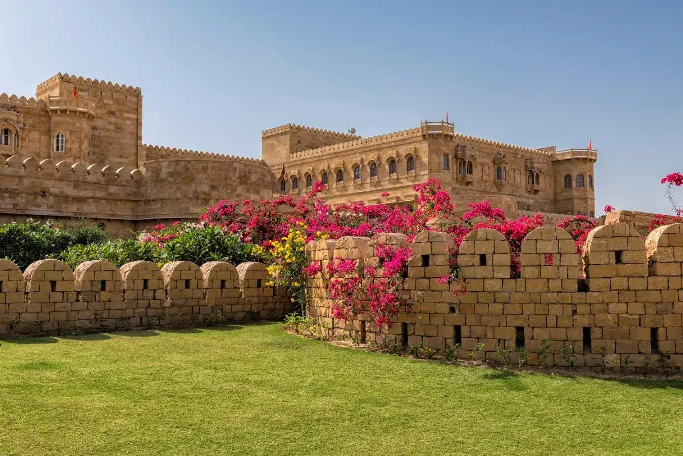 Property building in Suryagarh Jaisalmer Property building in Suryagarh Jaisalmer
