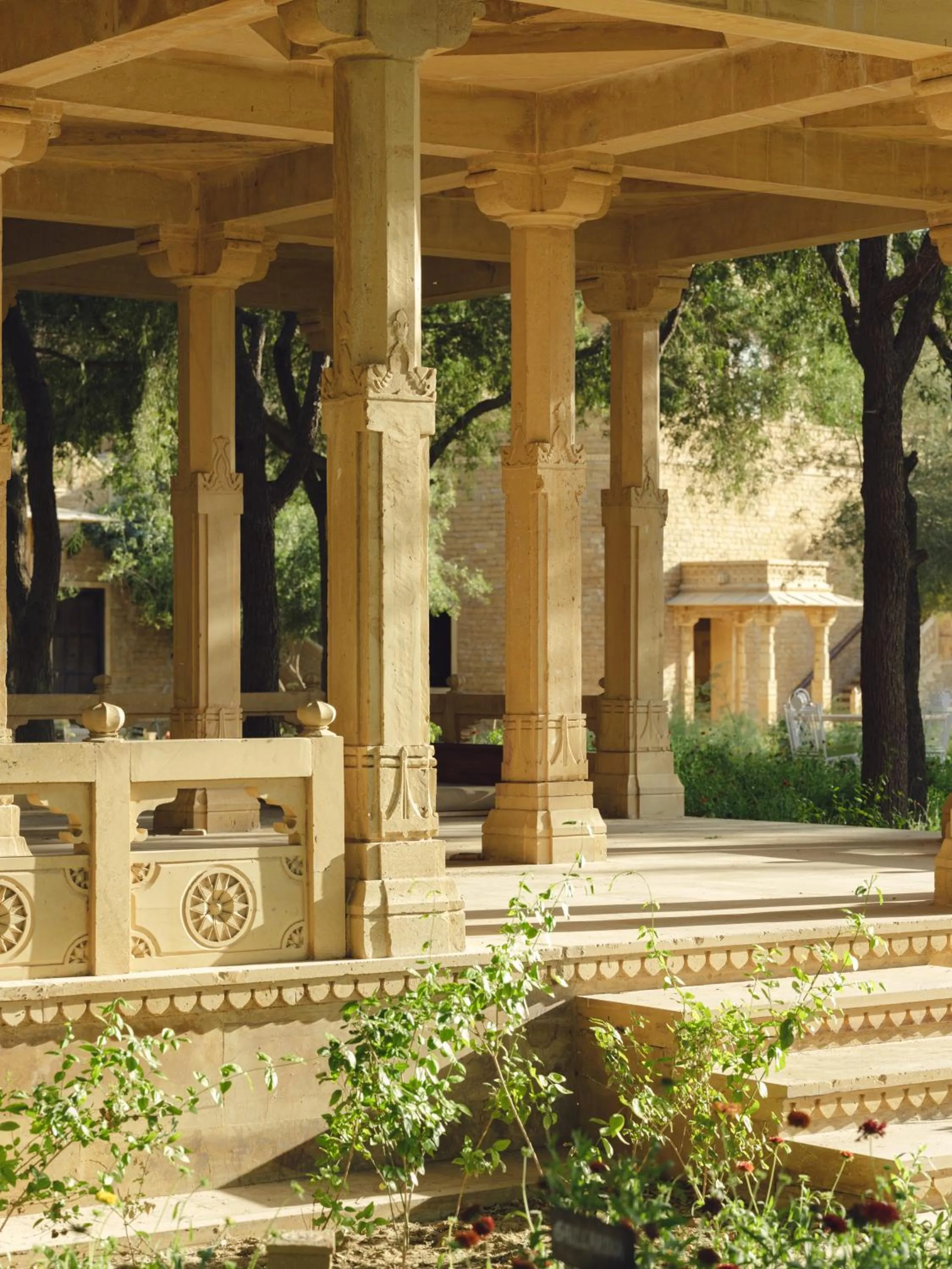 Garden in Suryagarh Jaisalmer