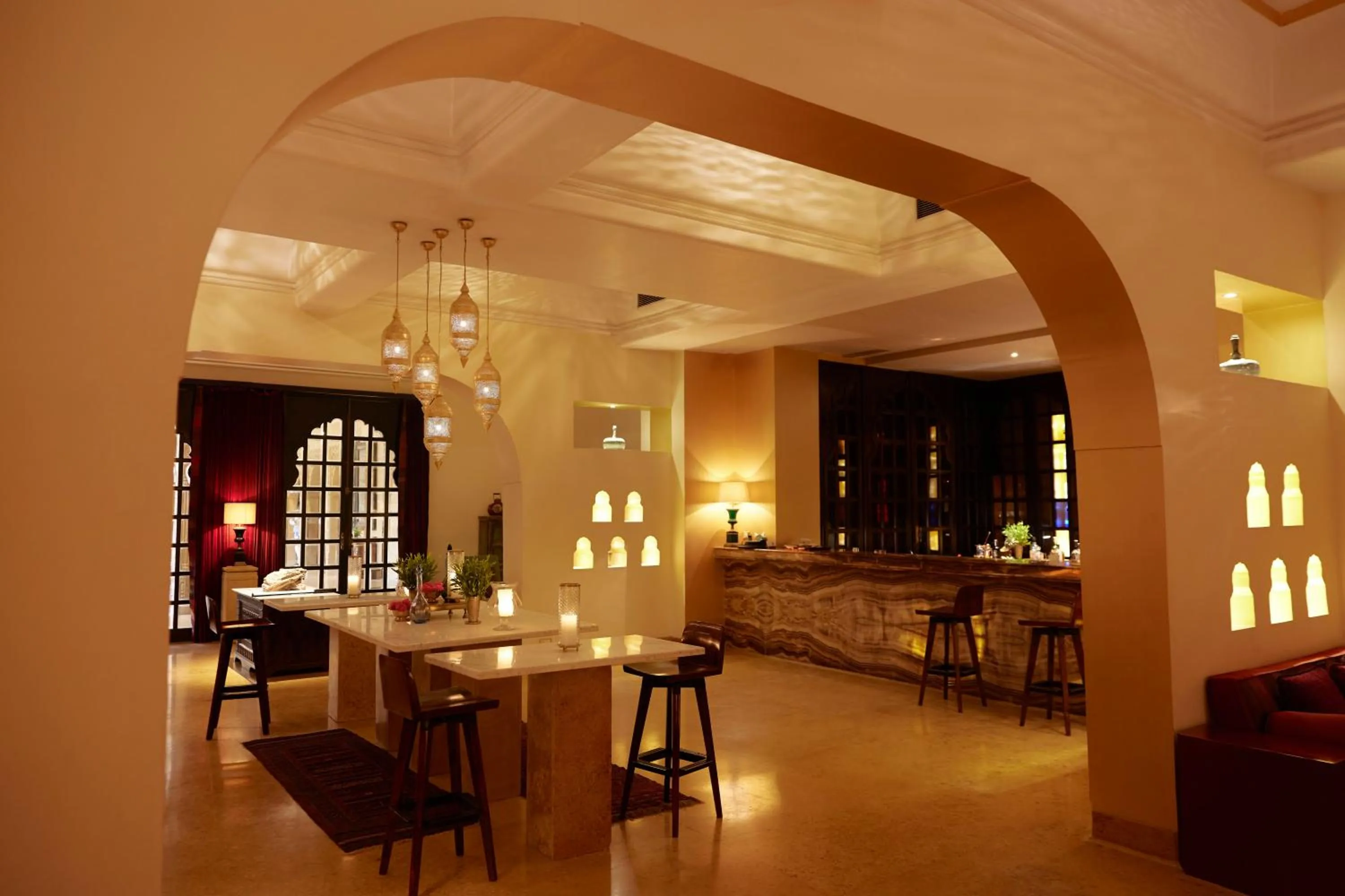 Lounge or bar in Suryagarh Jaisalmer