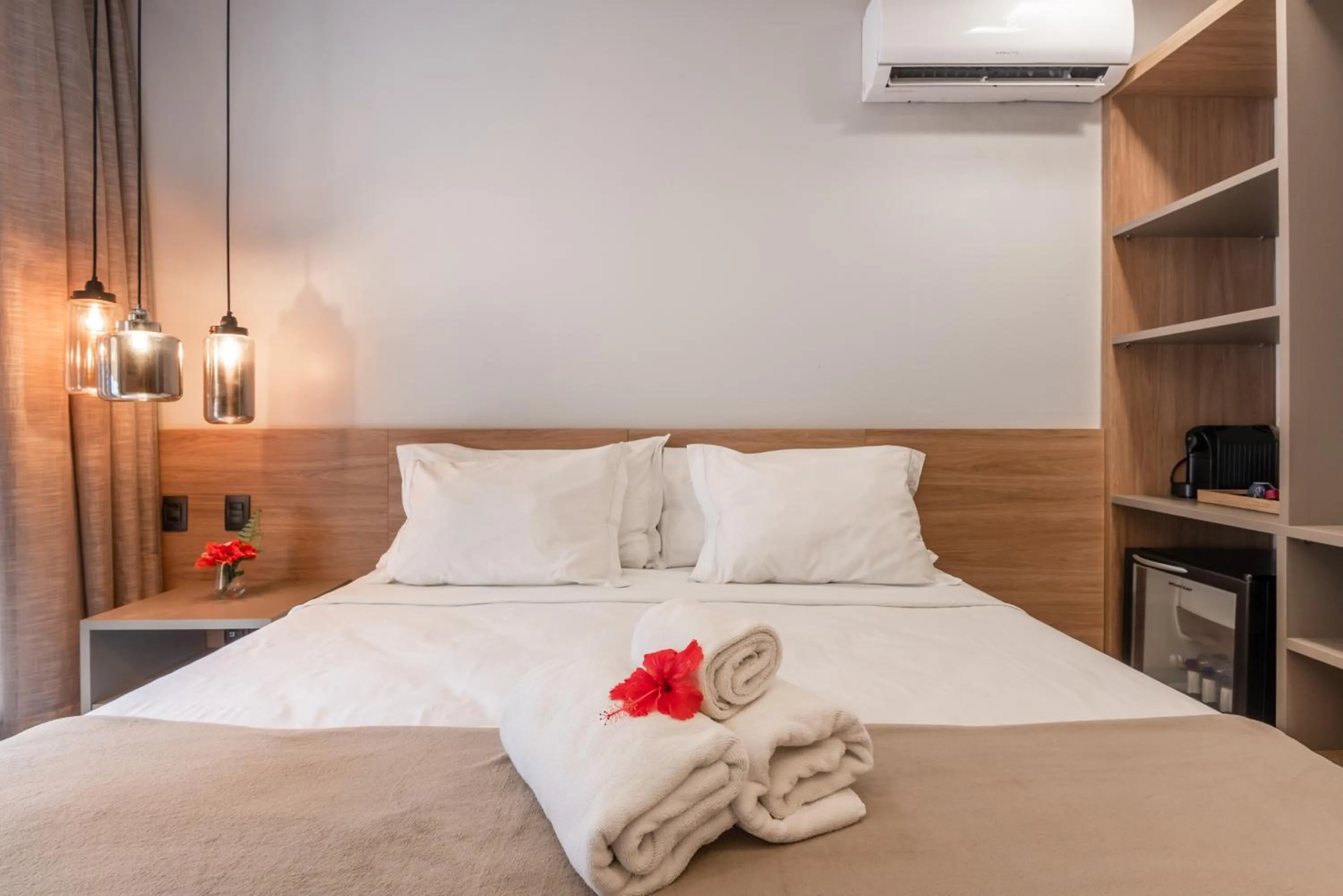 Bedroom, Bed in Pousada Corveta