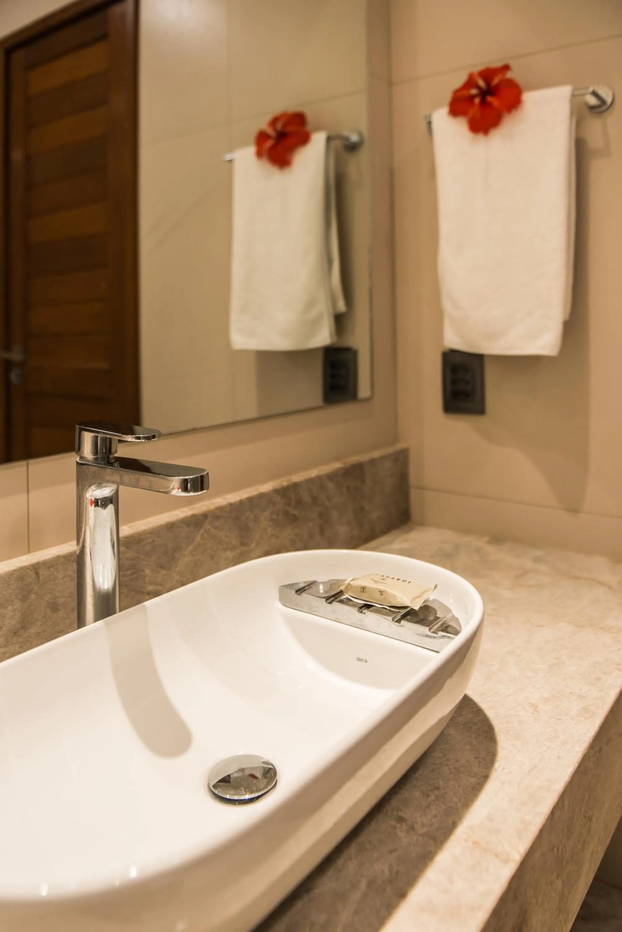 Bathroom in Pousada Corveta