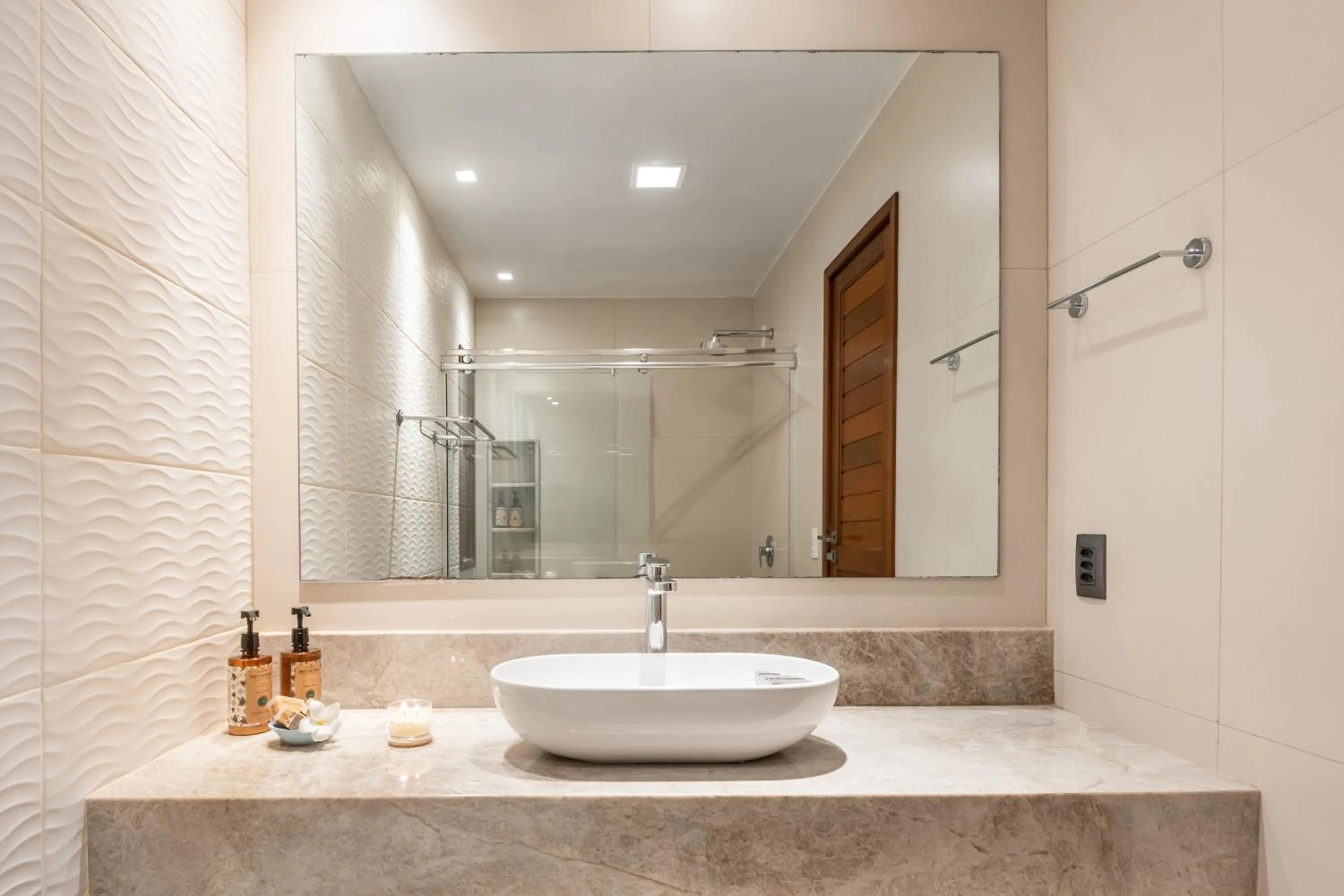 Bathroom in Pousada Corveta