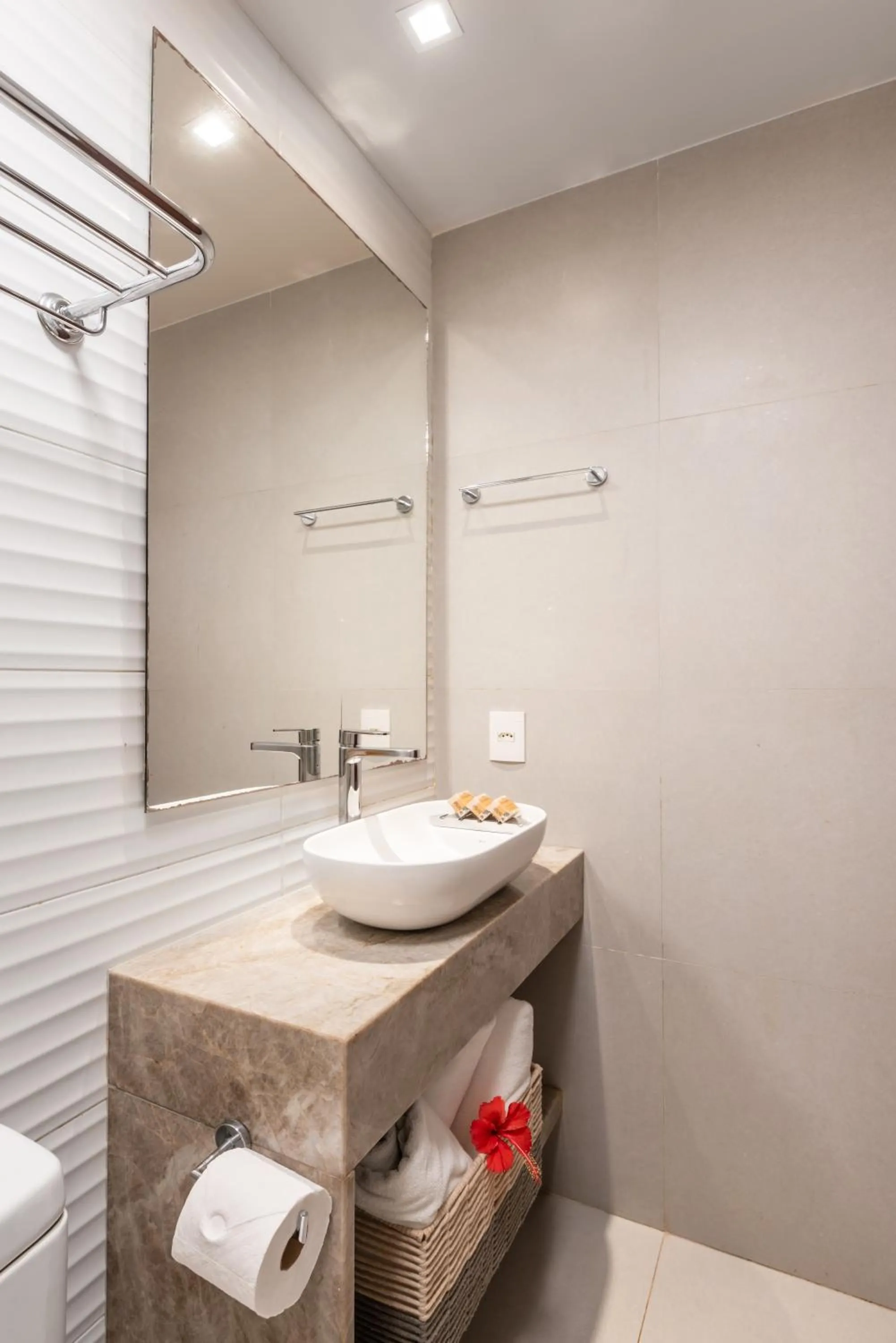 Bathroom in Pousada Corveta