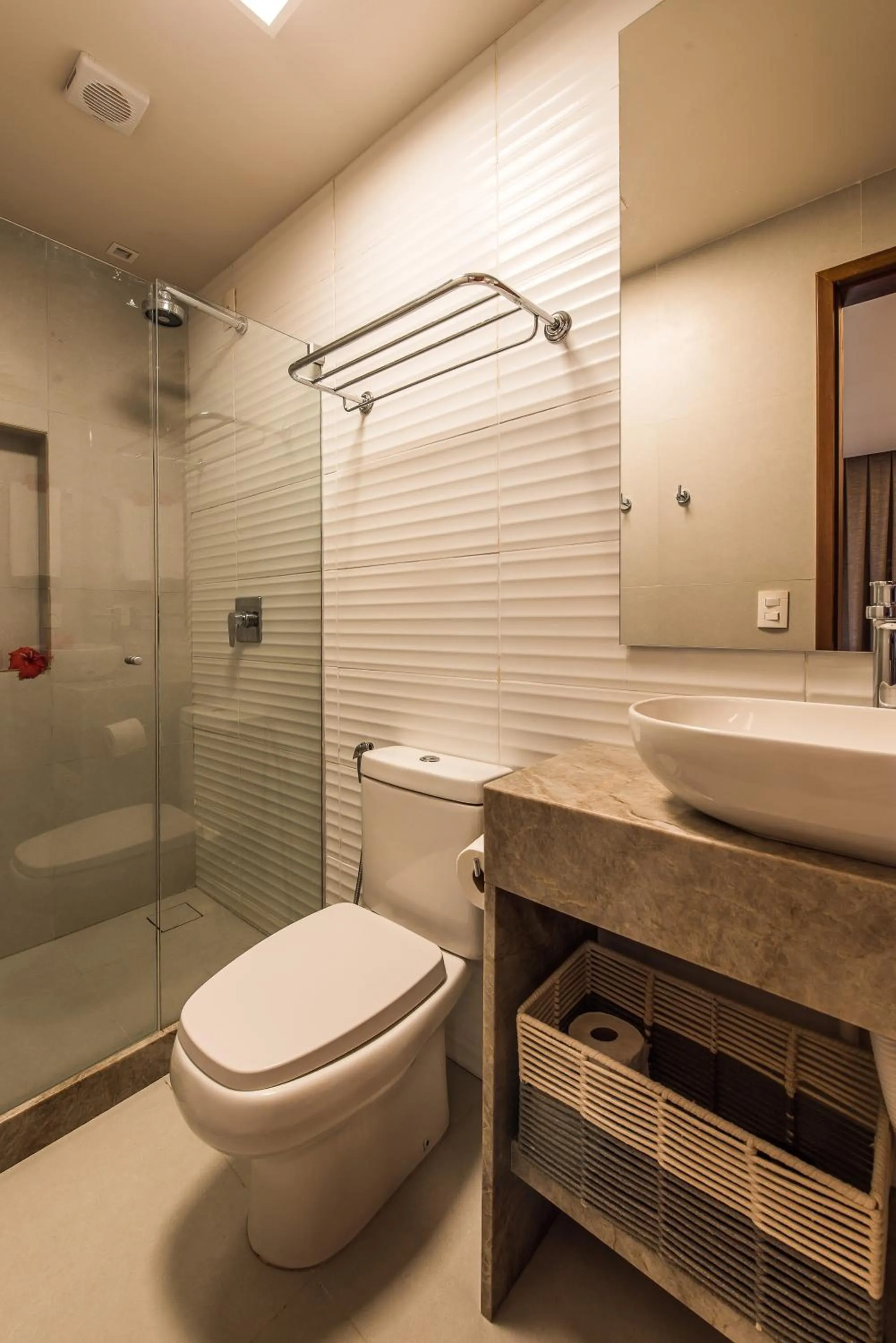 Bathroom in Pousada Corveta