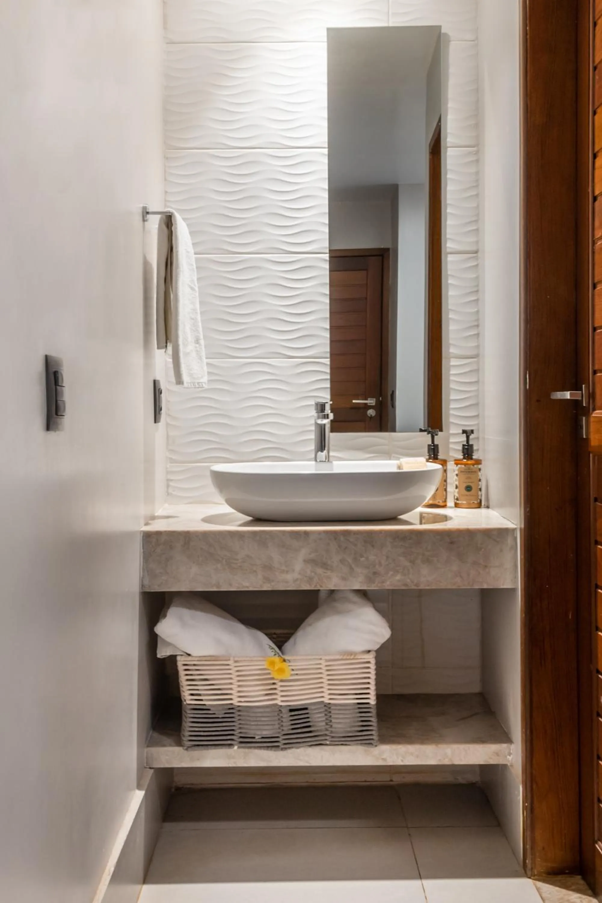 Bathroom in Pousada Corveta