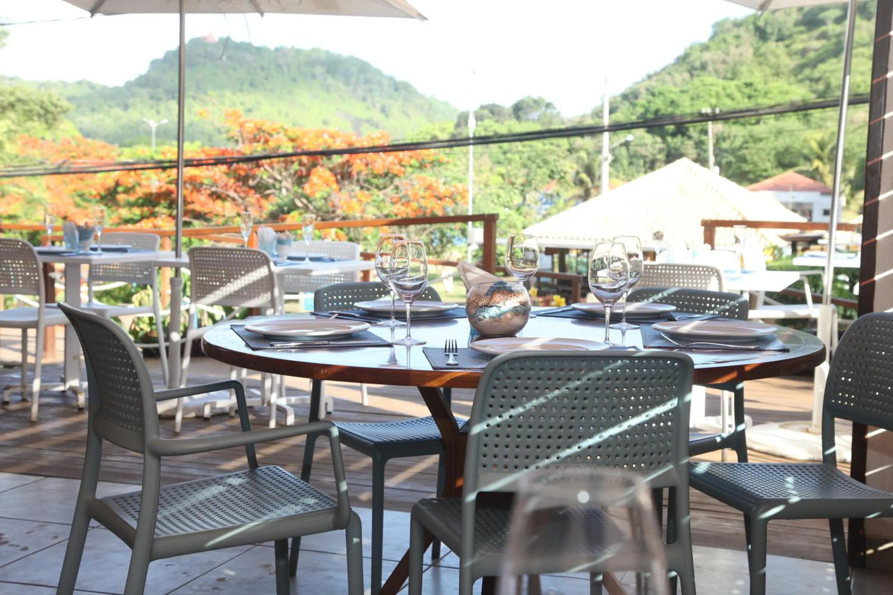 Restaurant/places to eat in Pousada Corveta