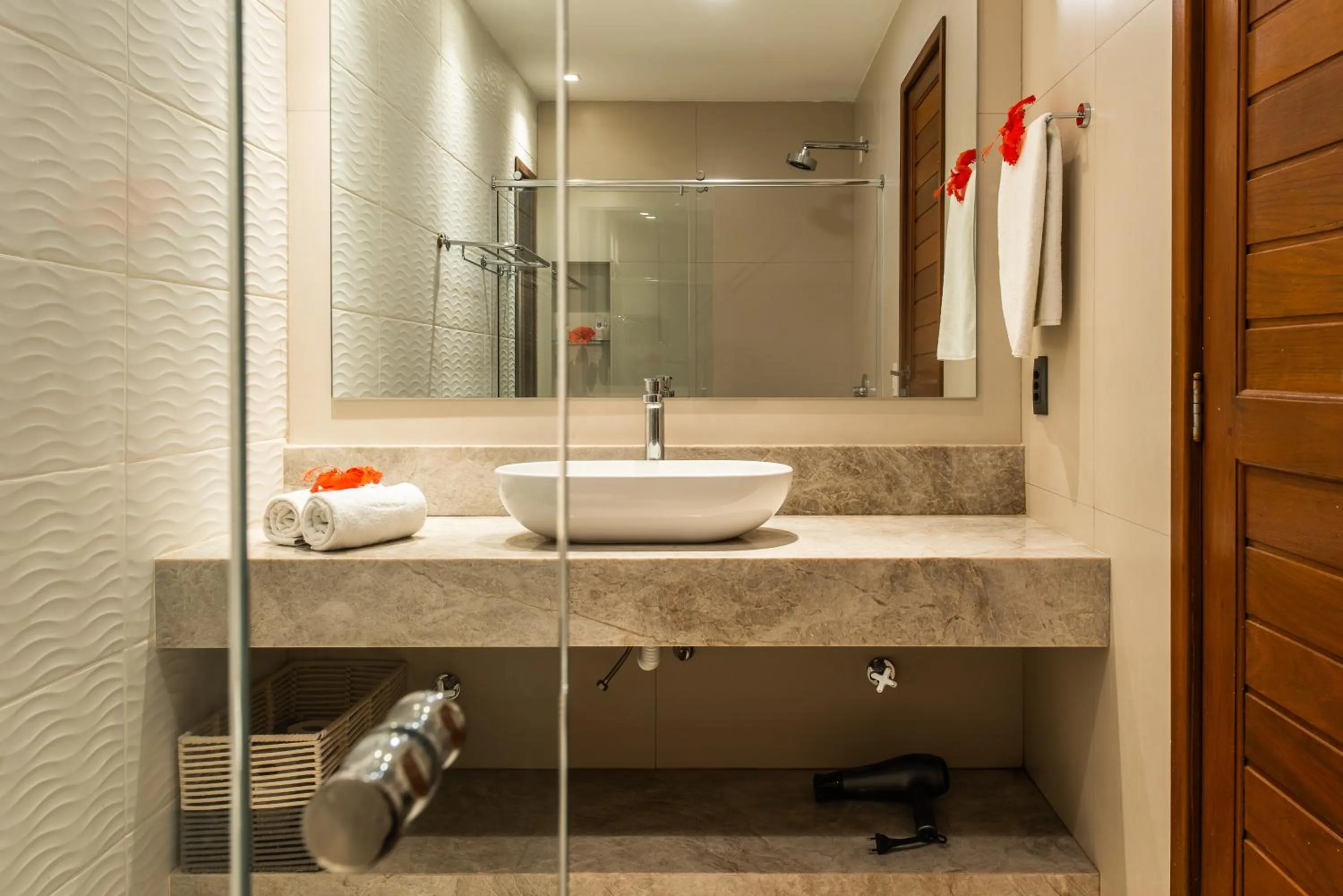 Bathroom in Pousada Corveta