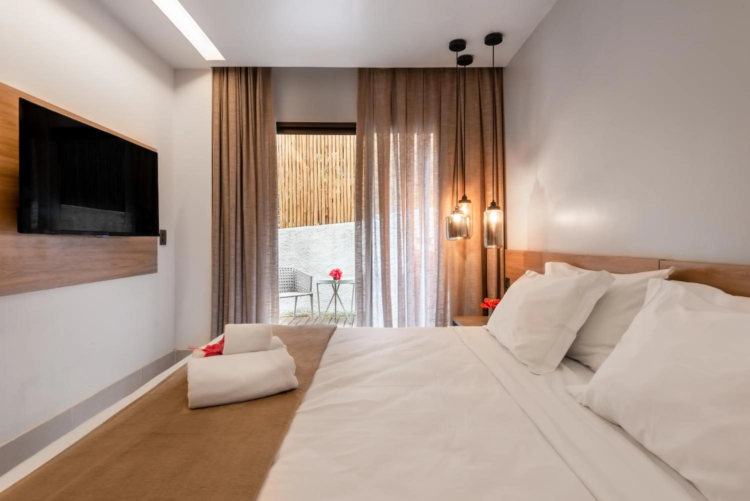 Bedroom, Bed in Pousada Corveta