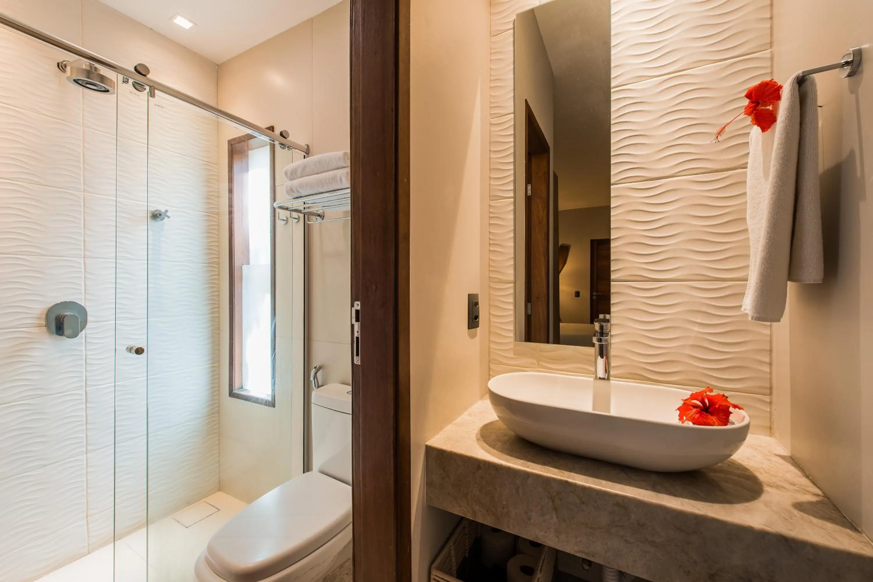 Bathroom in Pousada Corveta