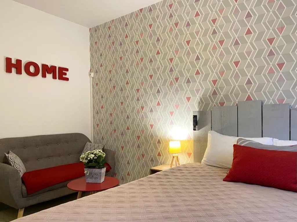 Bed in hotel l'échappée d'oléron