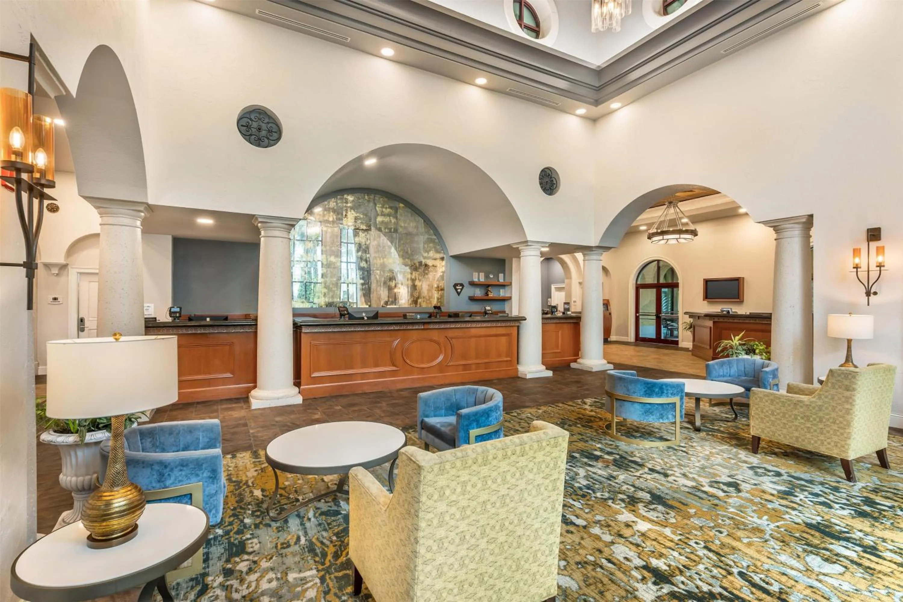 Lobby or reception in Hilton Grand Vacations Club Tuscany Village Orlando