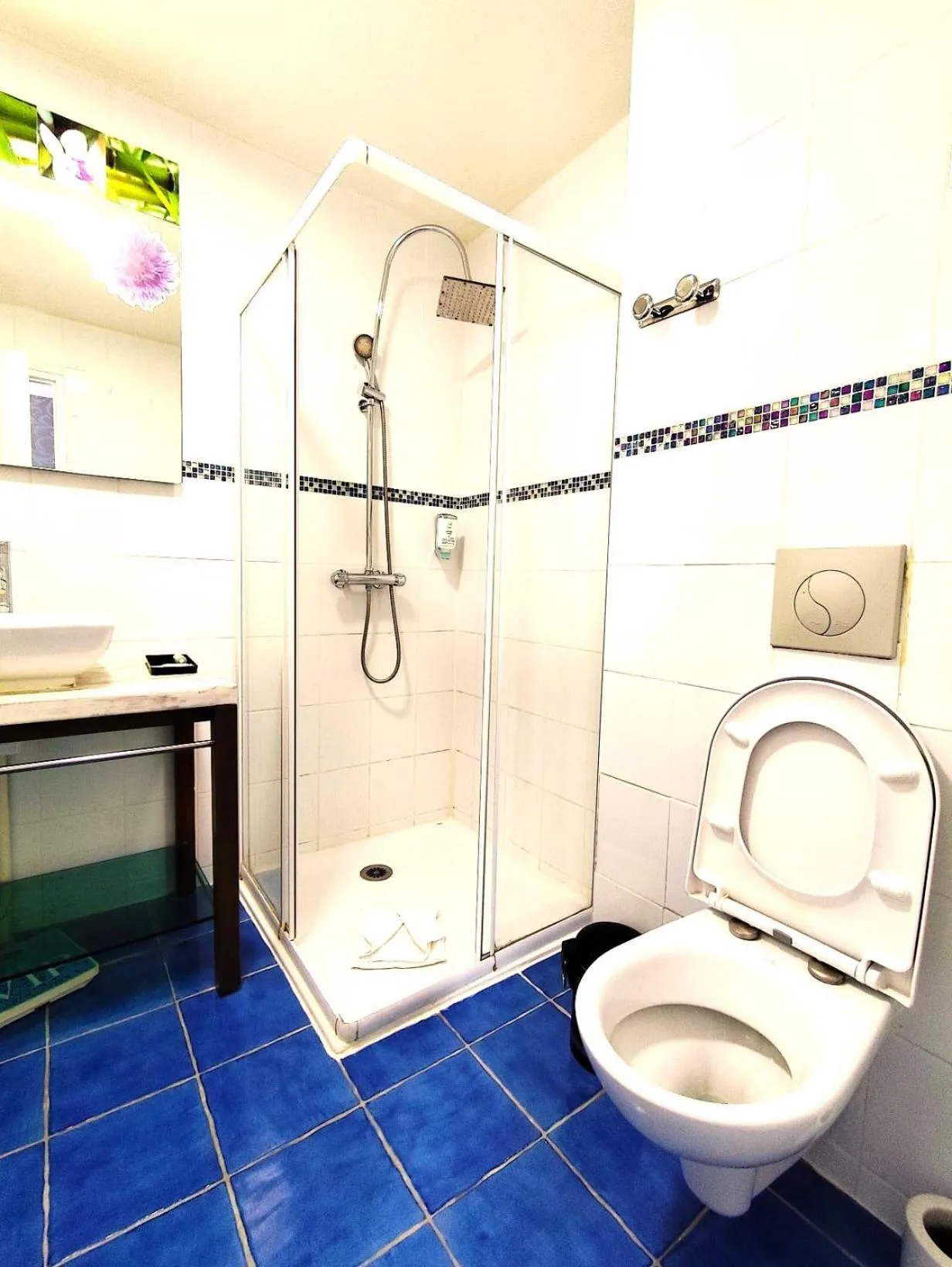 Toilet in Hôtel du Fort