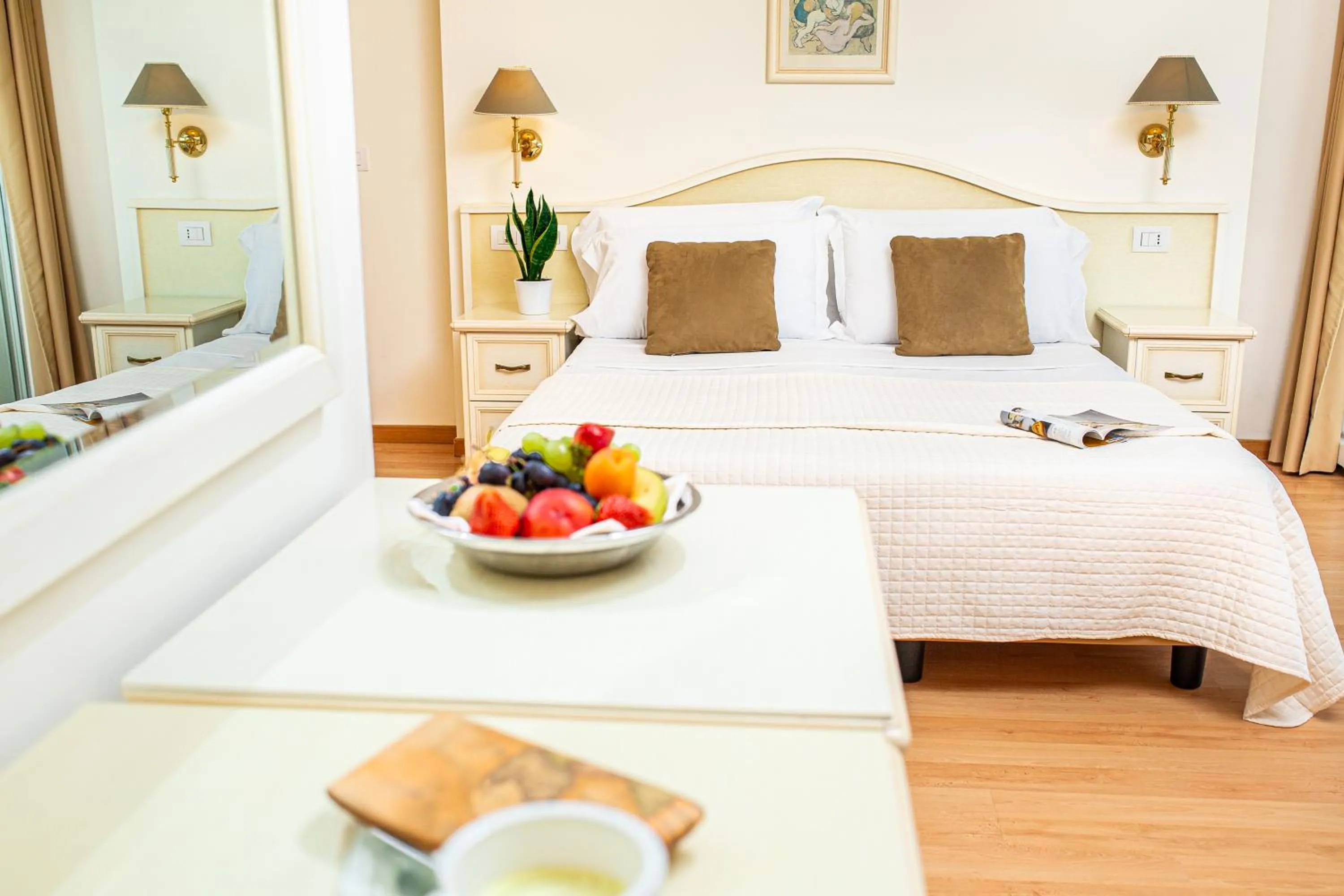 Property building, Bed in Hotel Jasminum