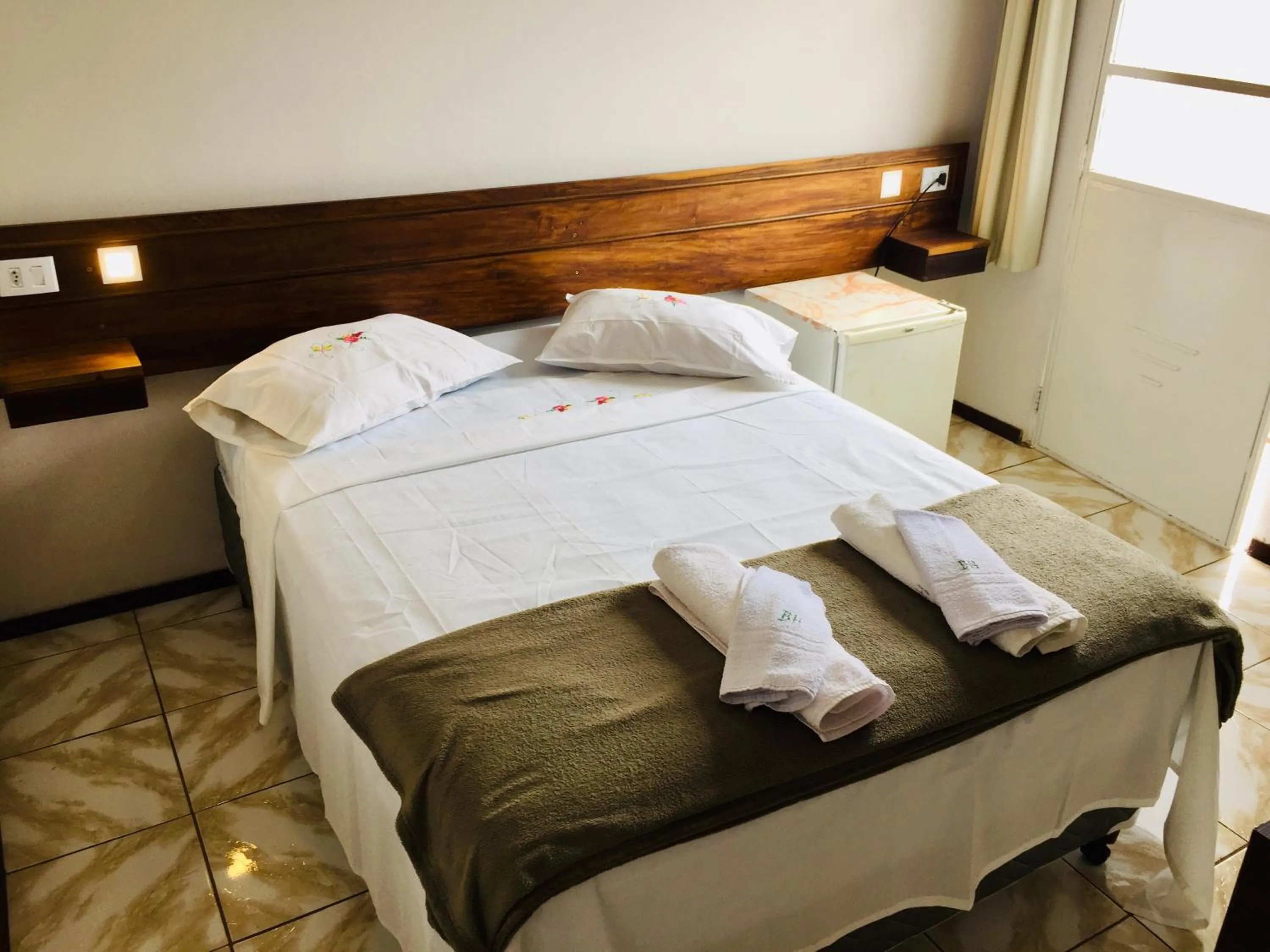 Bed in Brasil Hotel