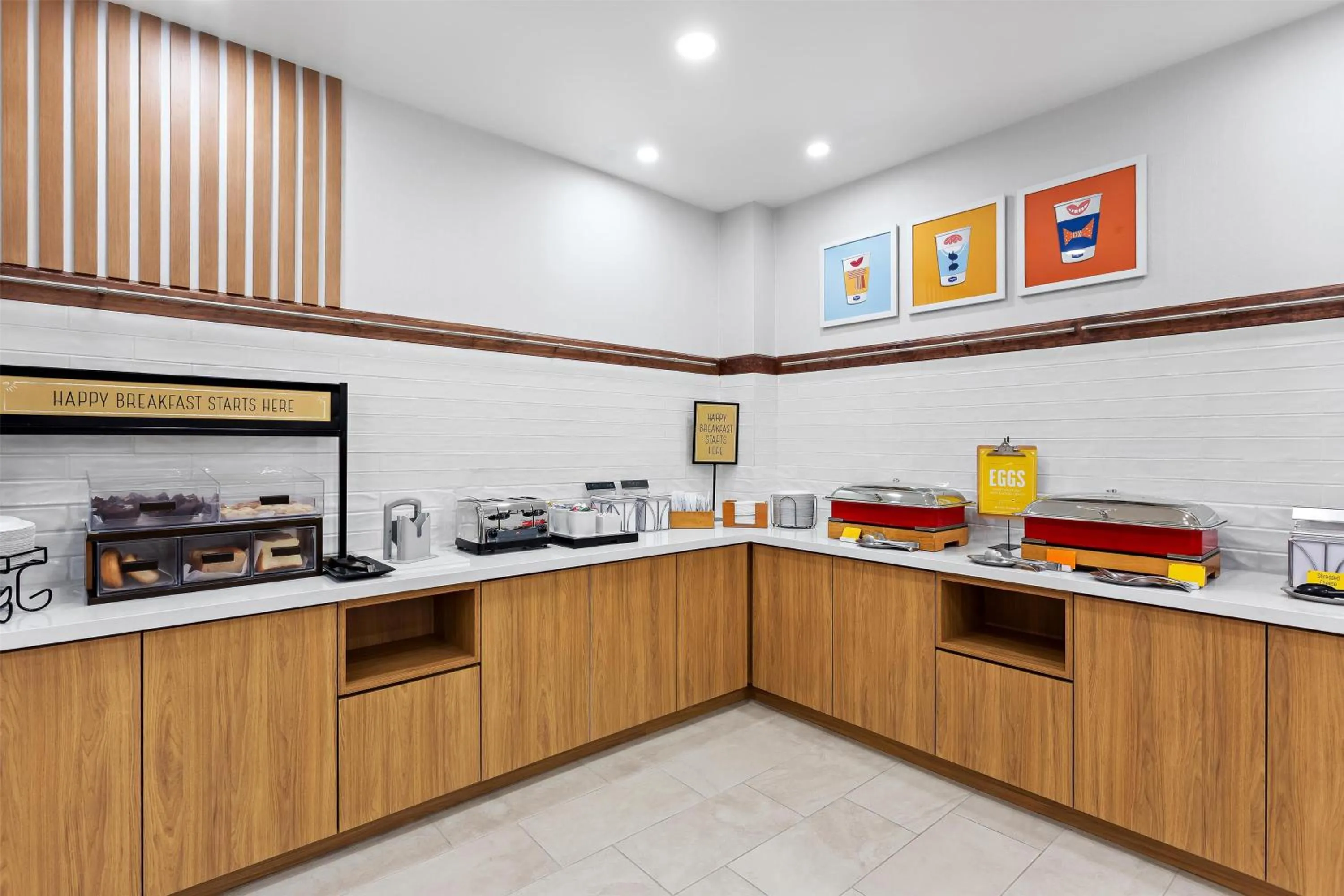 Breakfast in Hampton Inn & Suites Bolingbrook