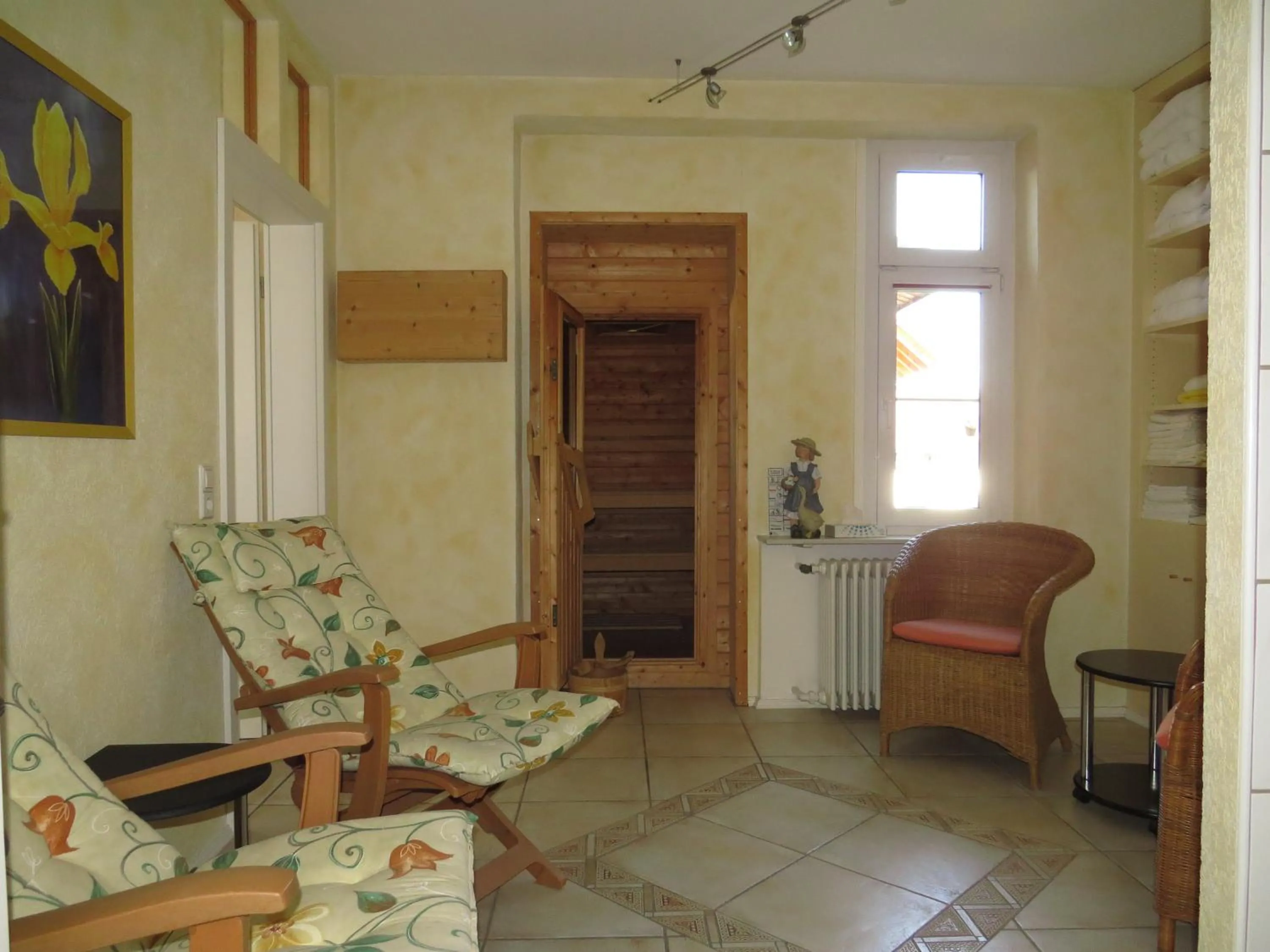 Sauna in Hotel & Restaurant Mainaublick