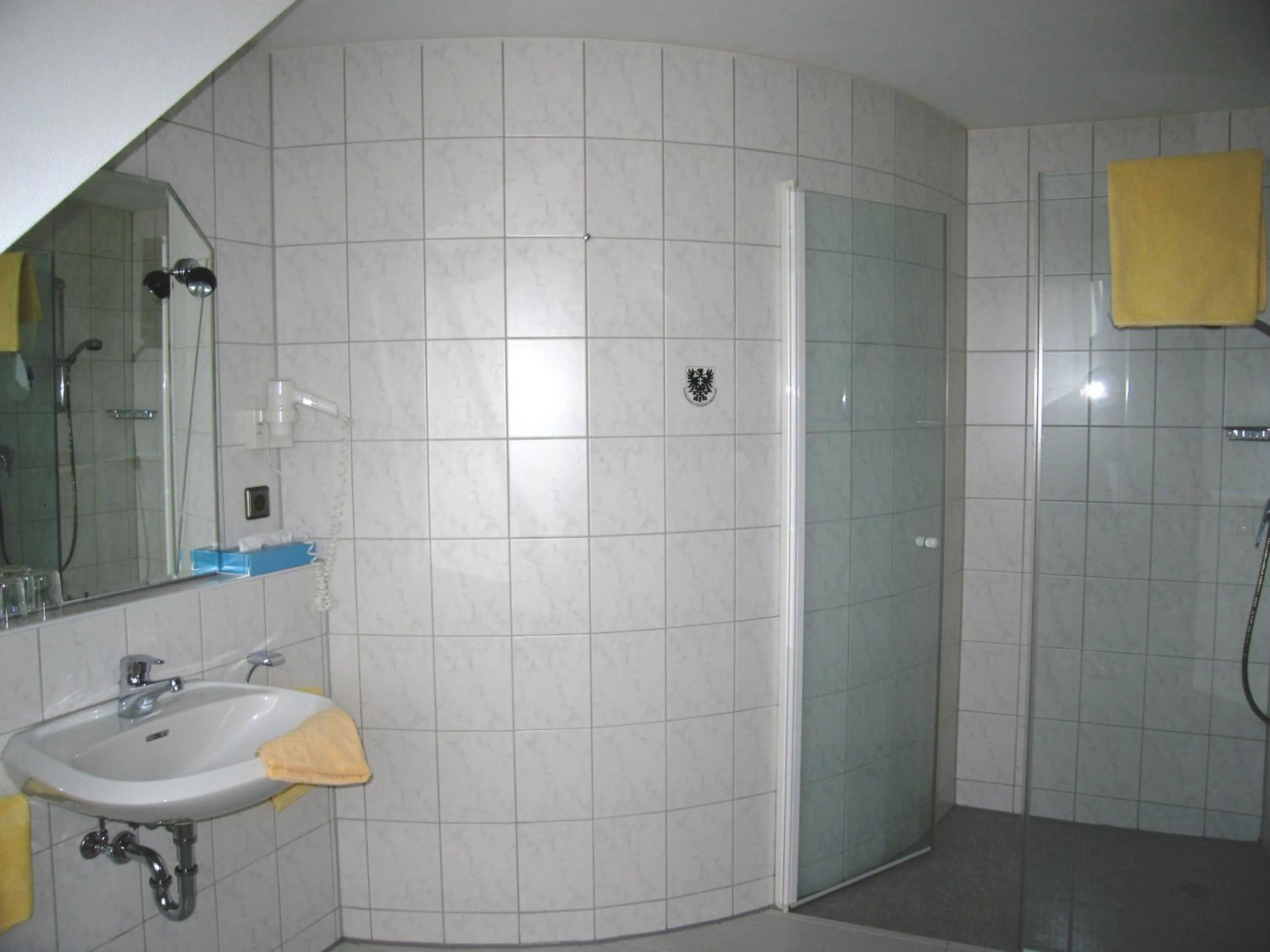 Shower in Hotel & Restaurant Mainaublick