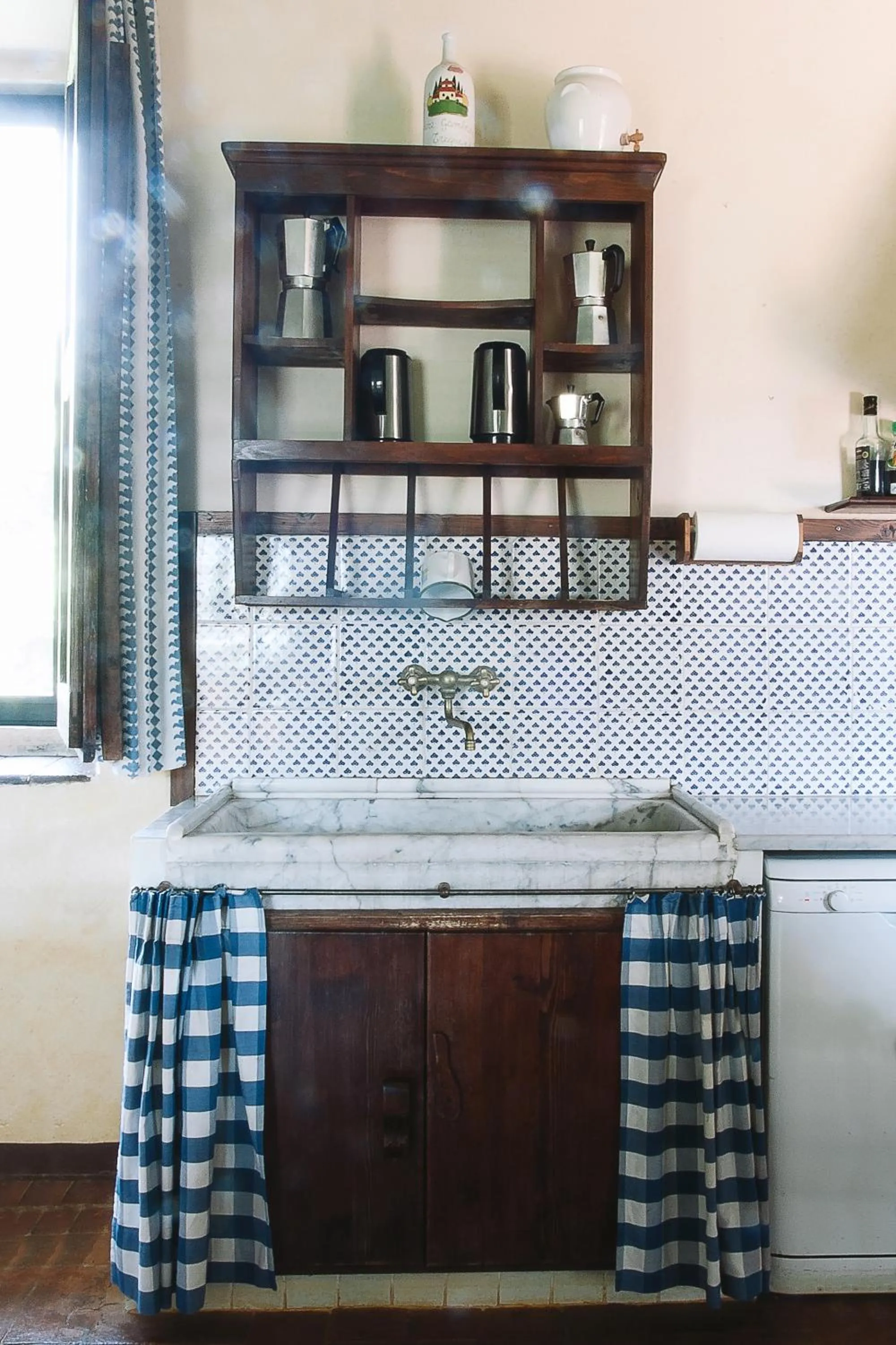 Kitchen or kitchenette in Rovezzano B&B