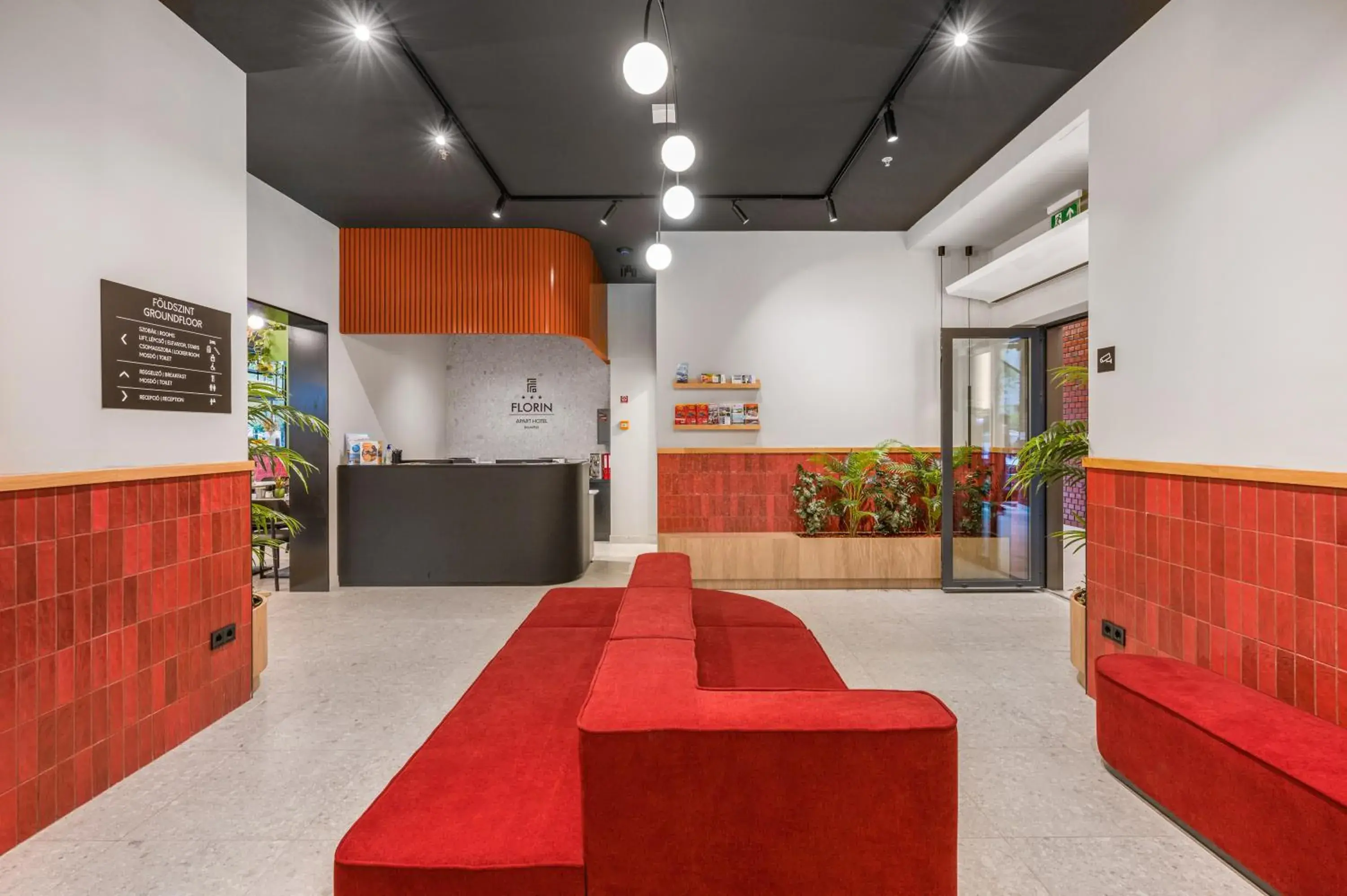 Lobby or reception in Florin Apart Hotel Lobby or reception in Florin Apart Hotel