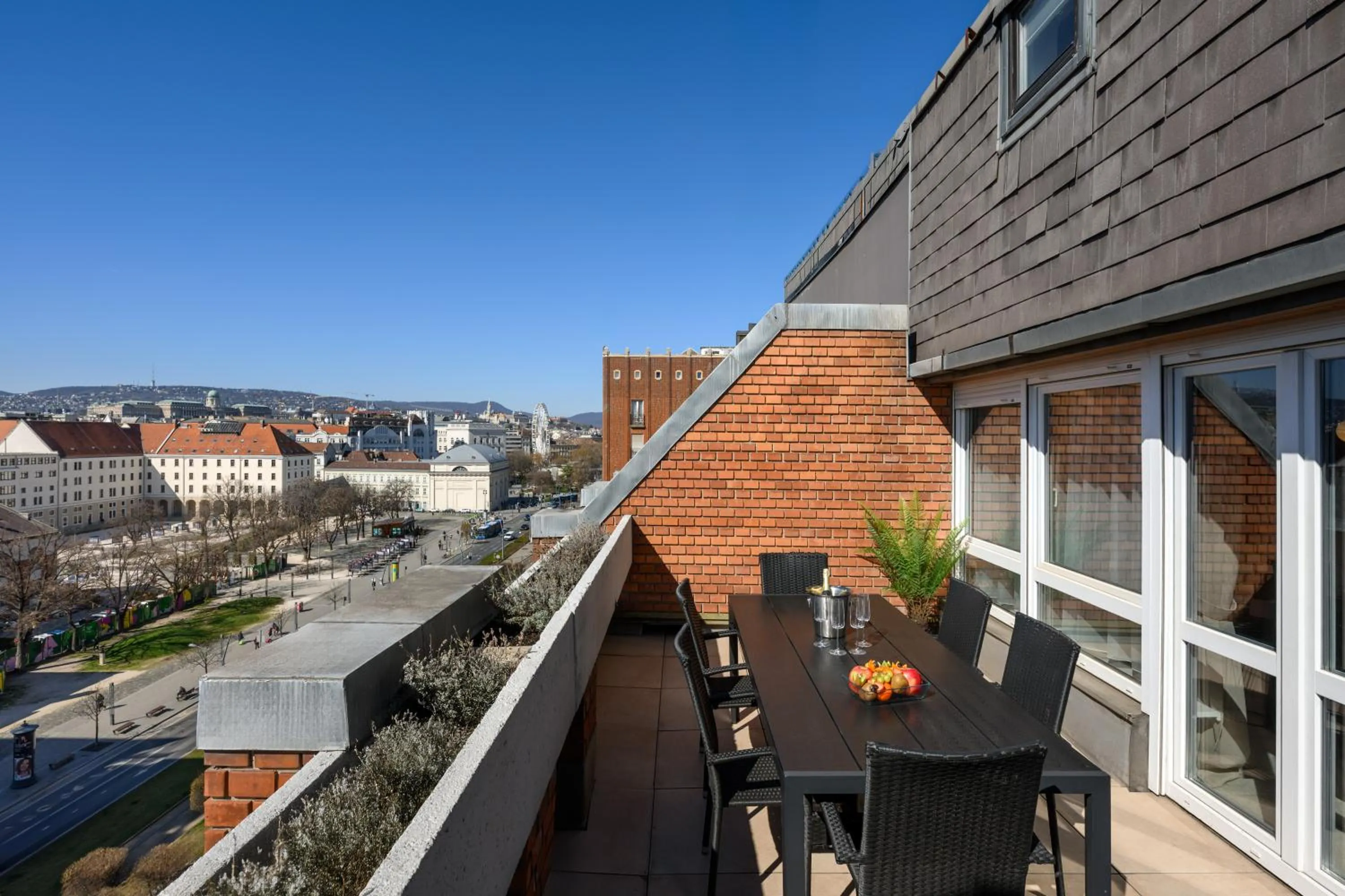 Balcony/Terrace in Florin Apart Hotel