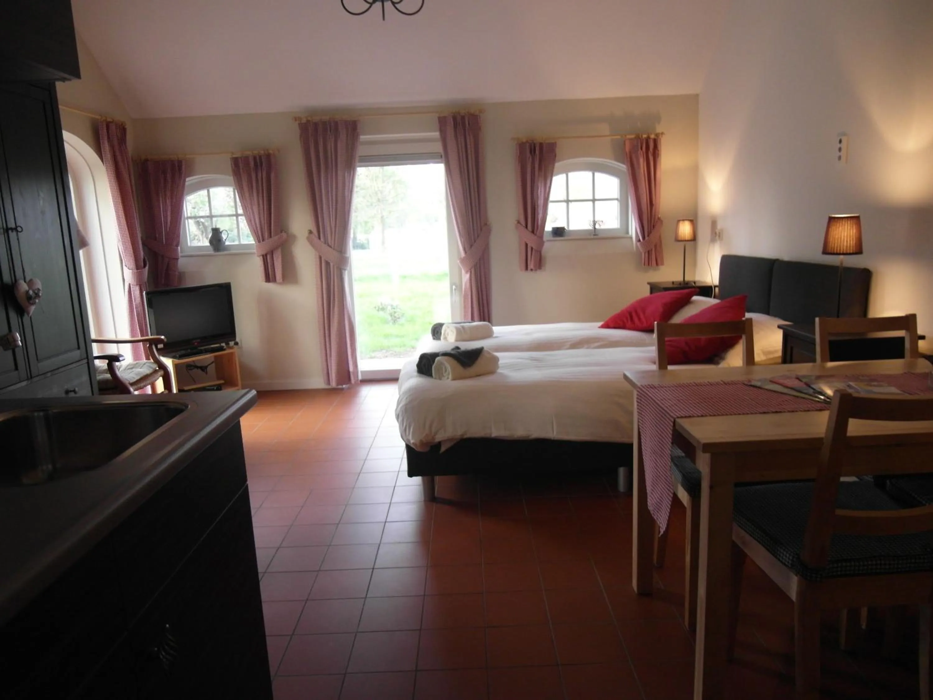 Bed in B&B De Pepper